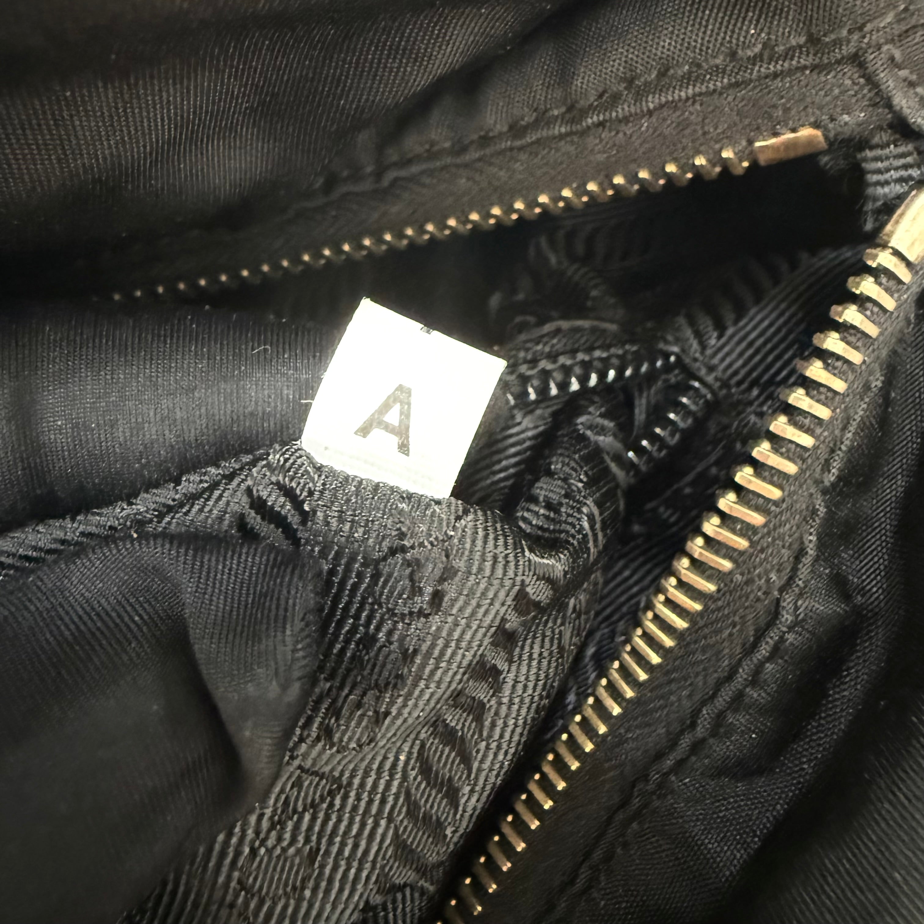 PRADA Gold Chain Tote Shoulder Bag