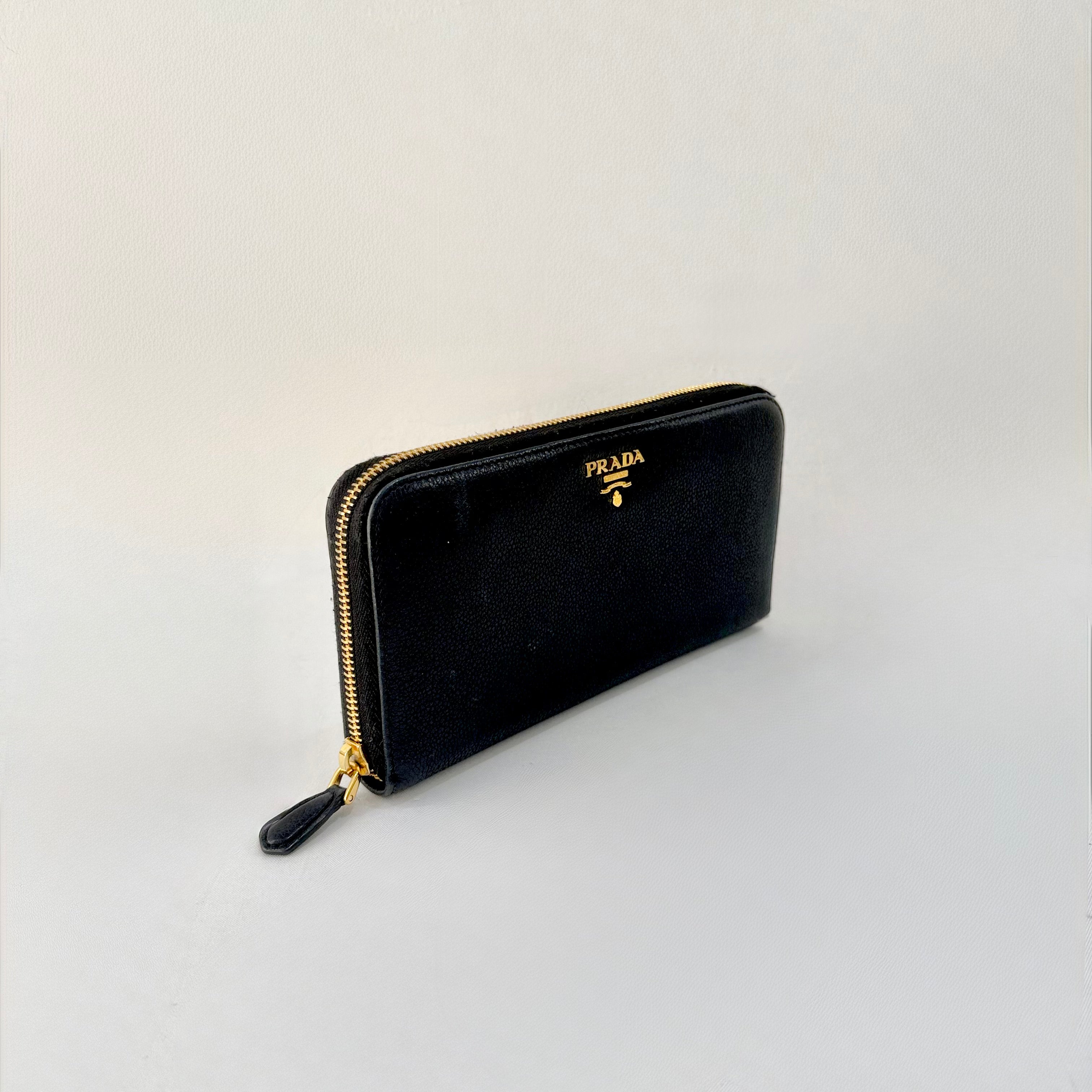 Large Saffiano Leather Wallet