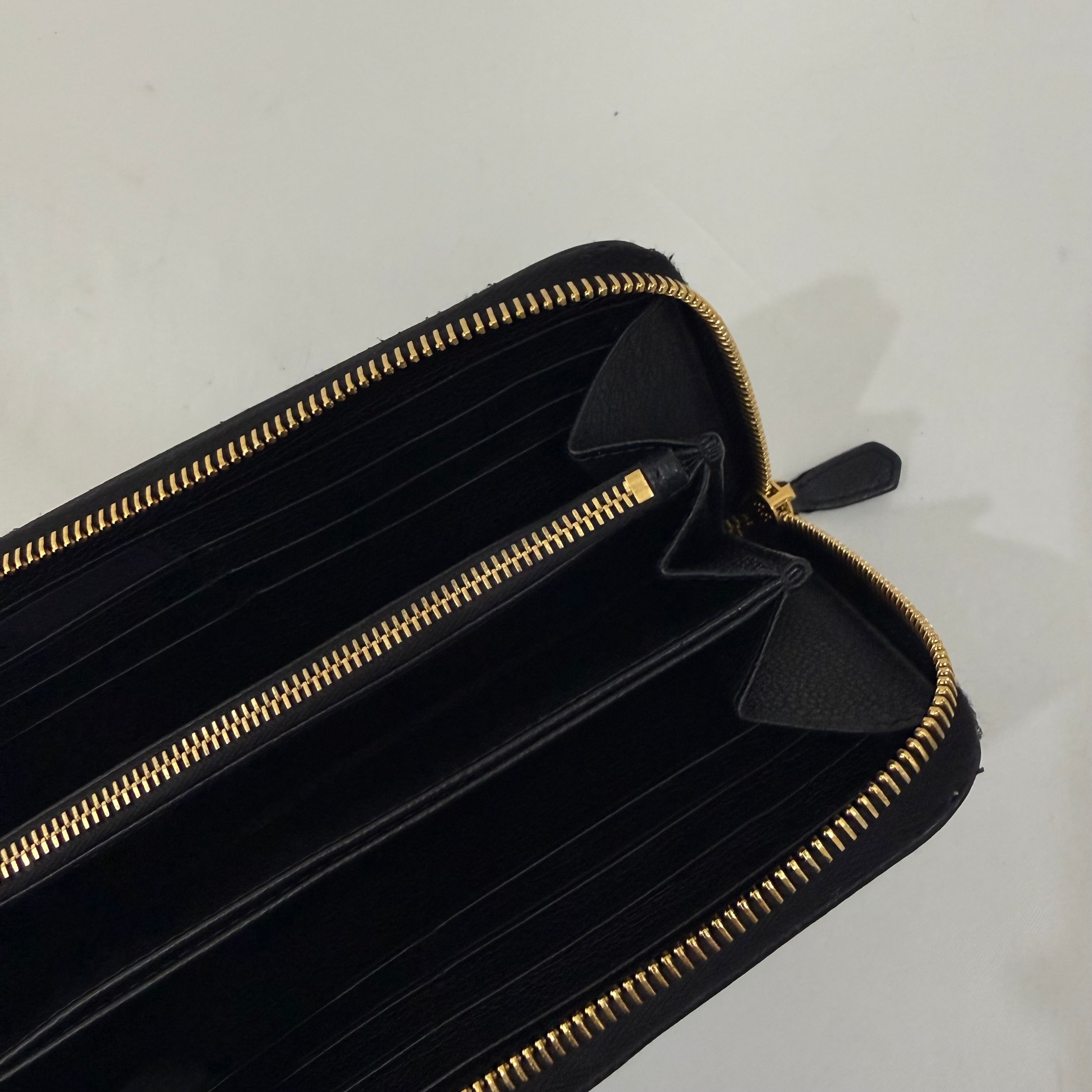 Large Saffiano Leather Wallet
