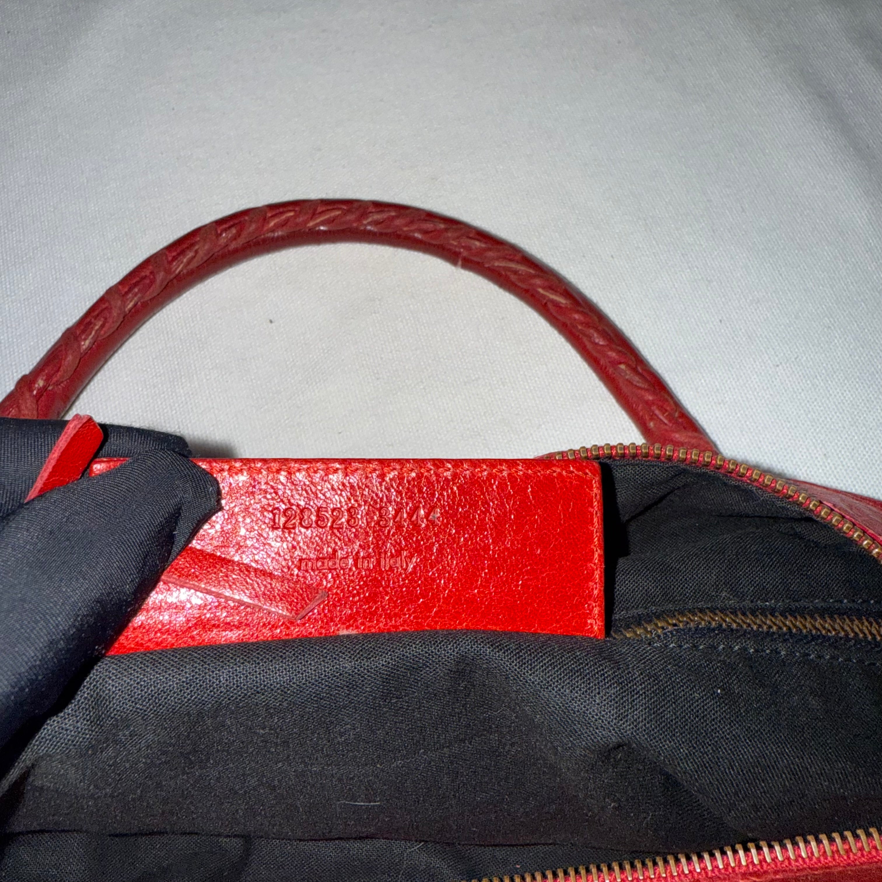 Balenciaga Twiggy Red Handbag