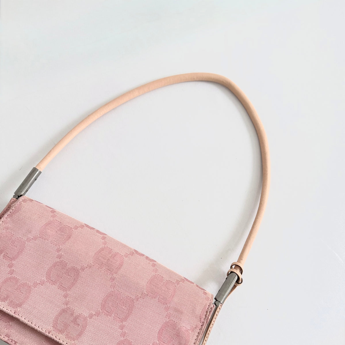 Gucci Pink Monogram Canvas Bag