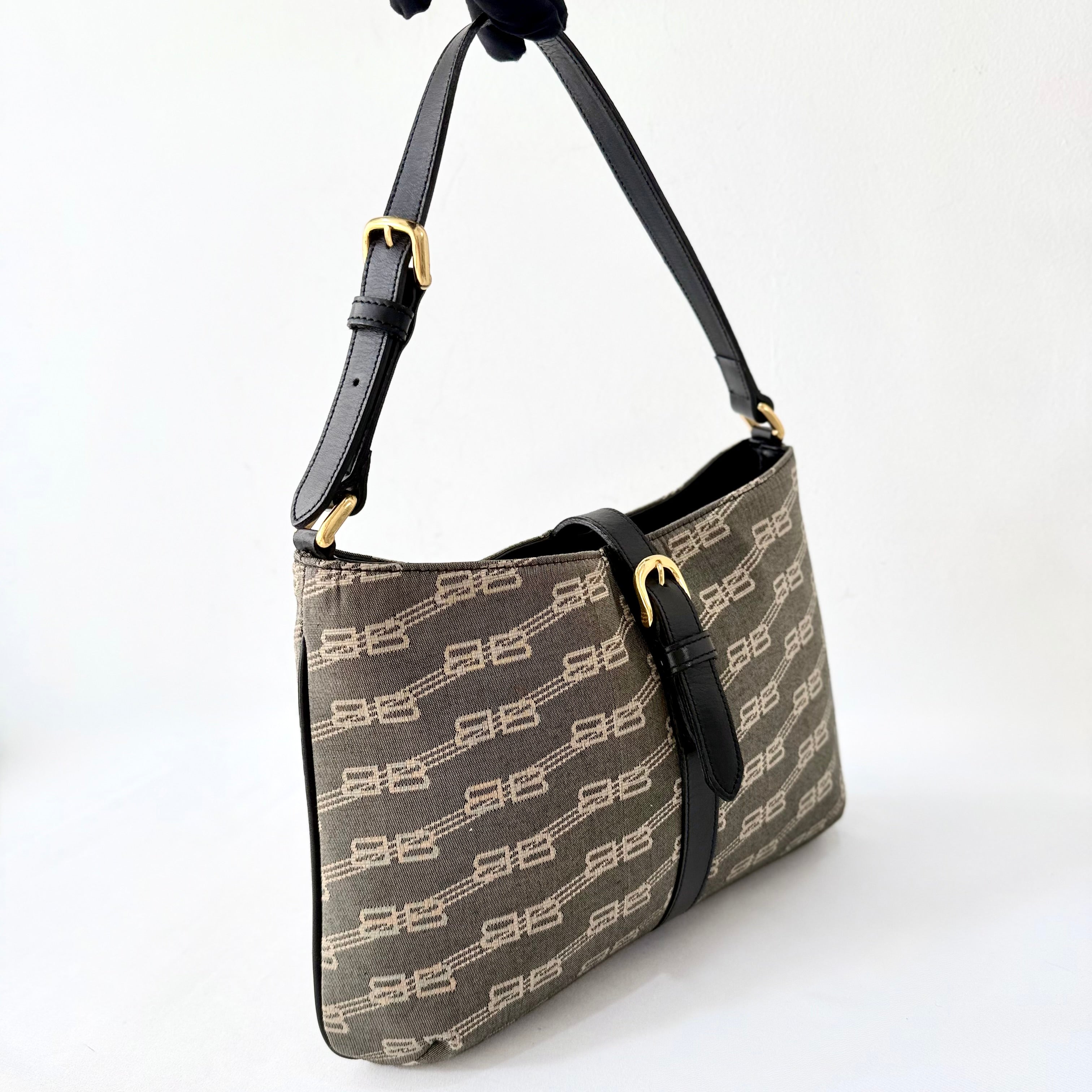 Balenciaga BB Logo Vintage Shoulder Bag