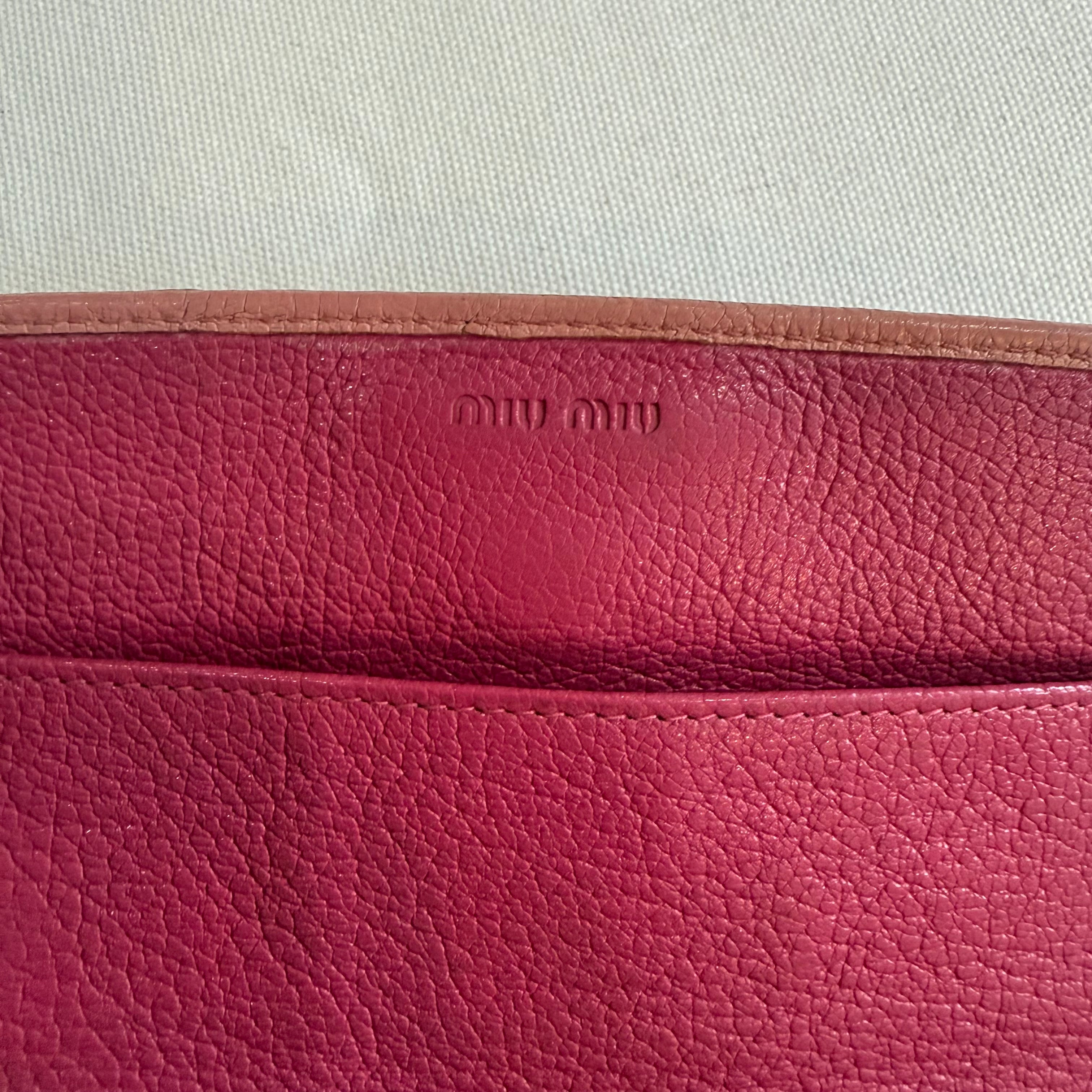 Miu Miu Blush Pink Long Wallet