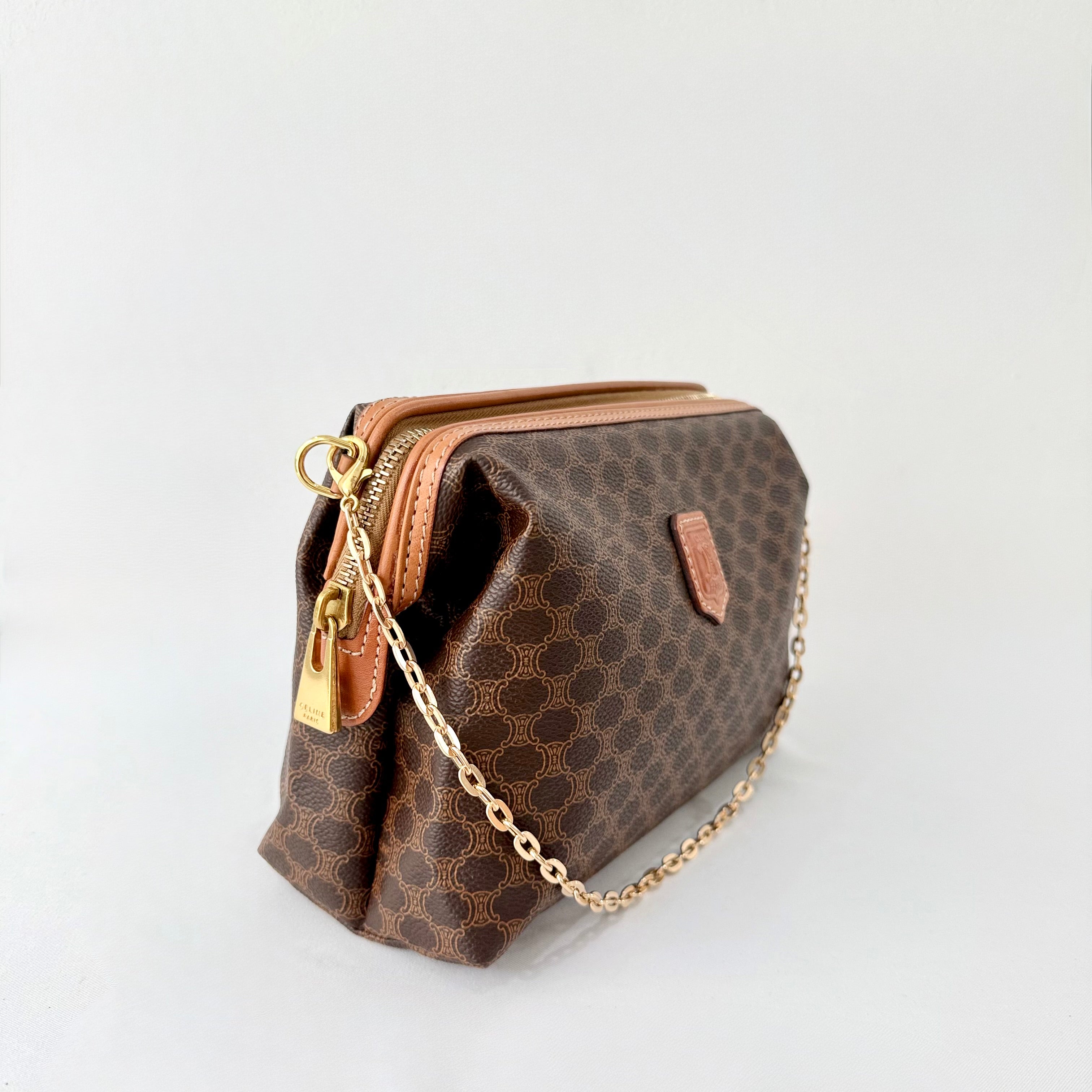 Celine Macadam Pochette Shoulder Bag