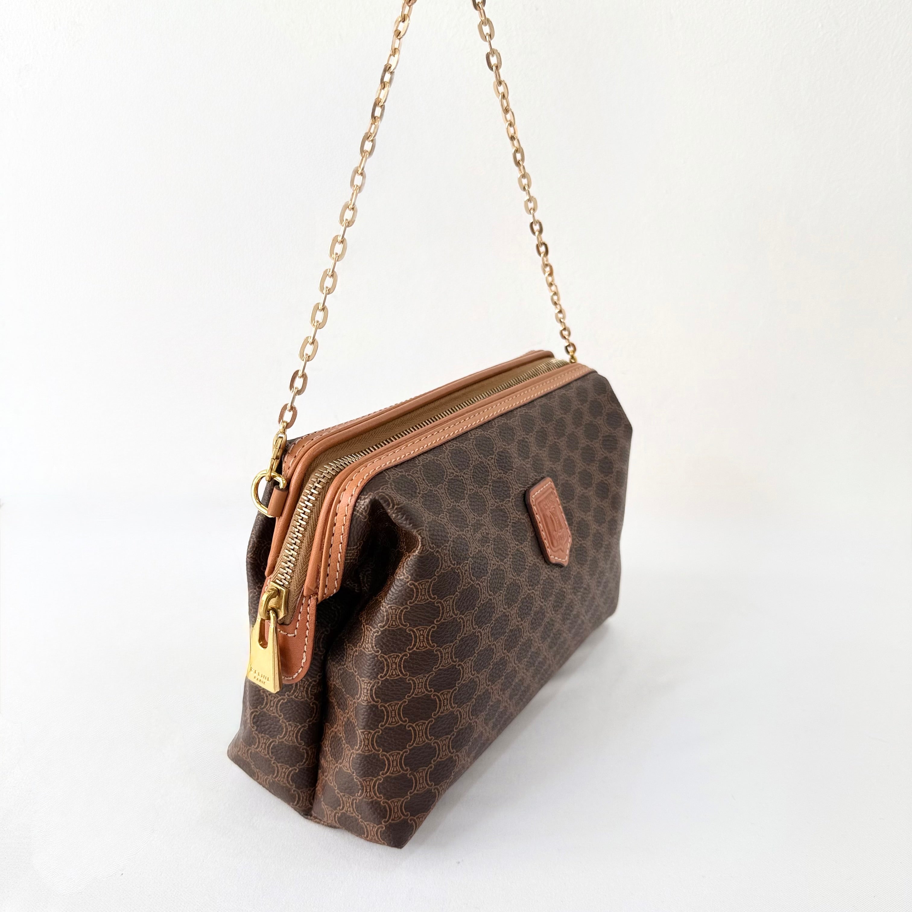 Celine Macadam Pochette Shoulder Bag