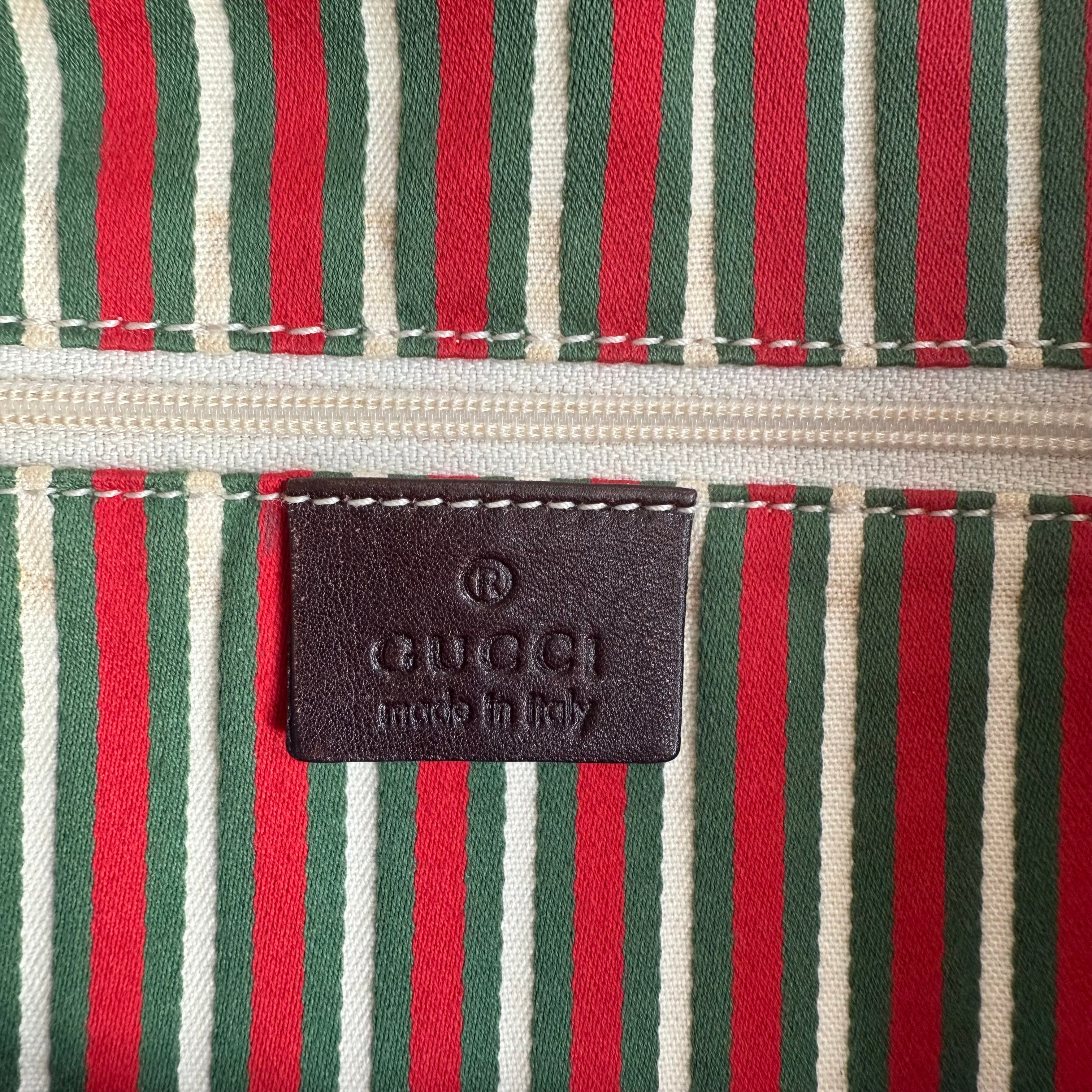 Gucci Britt Monogram Tote Bag