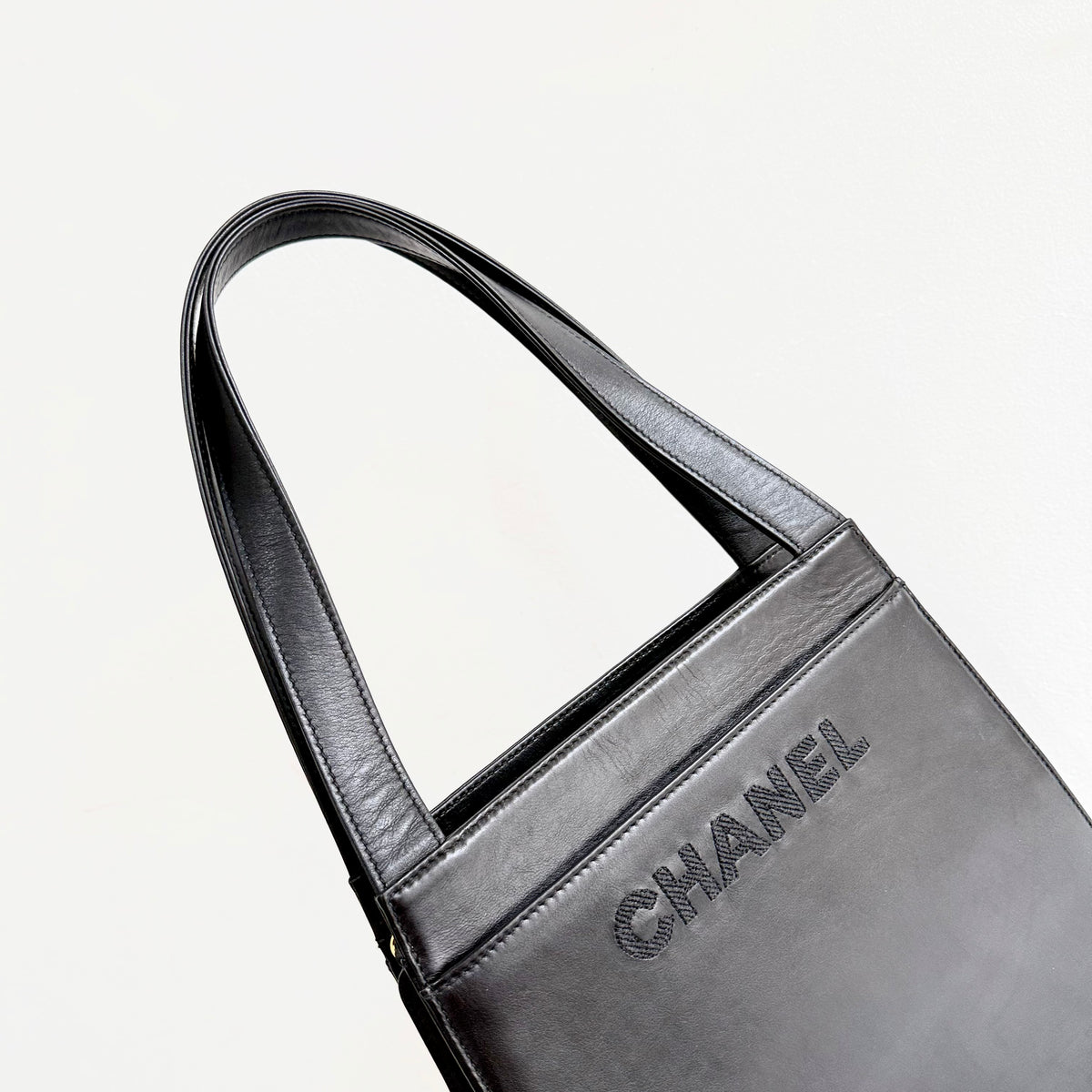 Chanel Shoulder Bag Lambskin Black