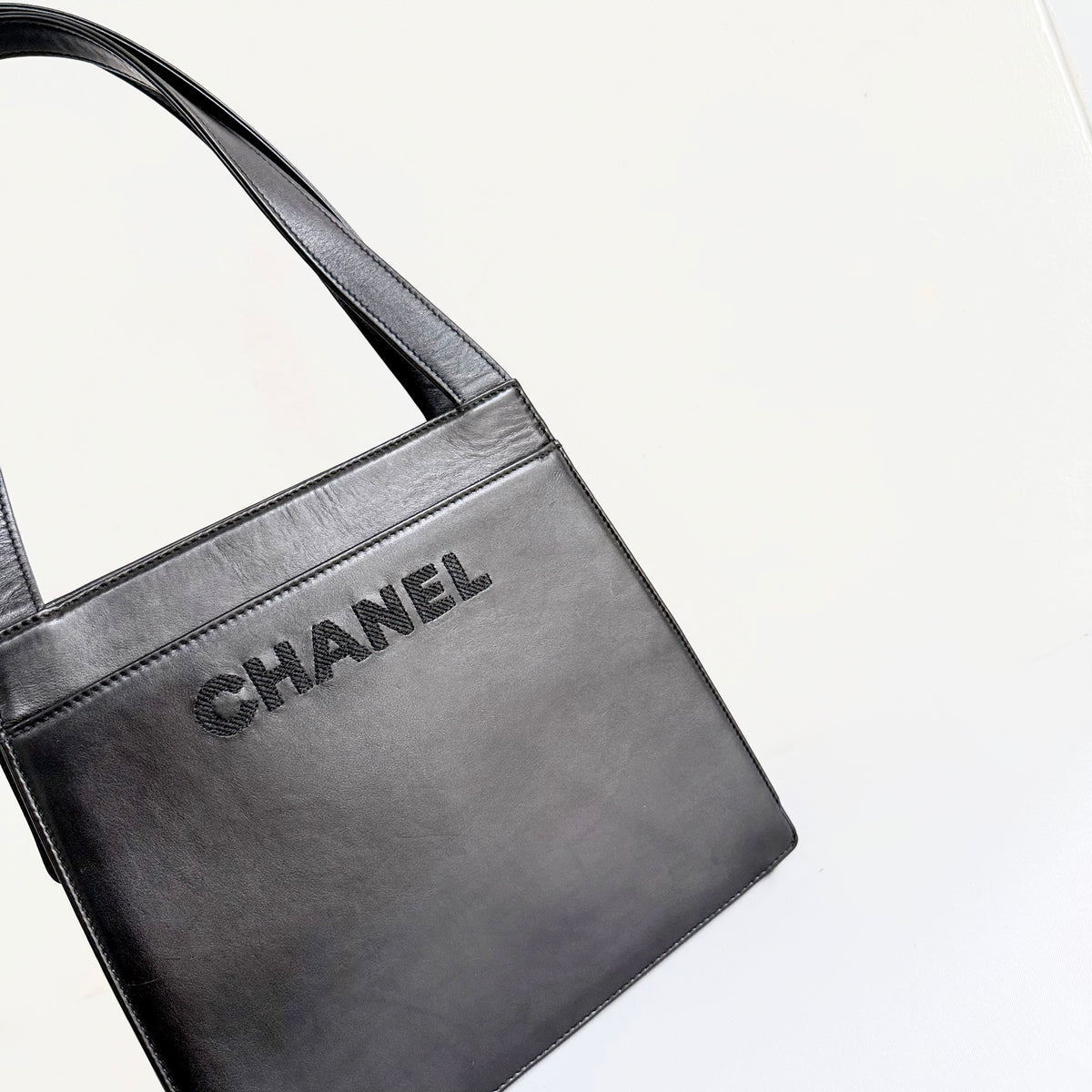 Chanel Shoulder Bag Lambskin Black