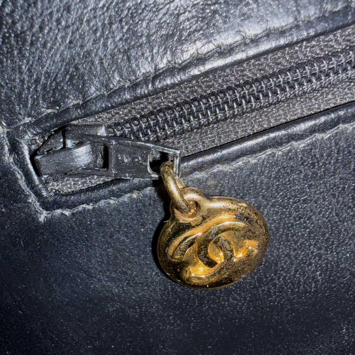 Chanel Shoulder Bag Lambskin Black