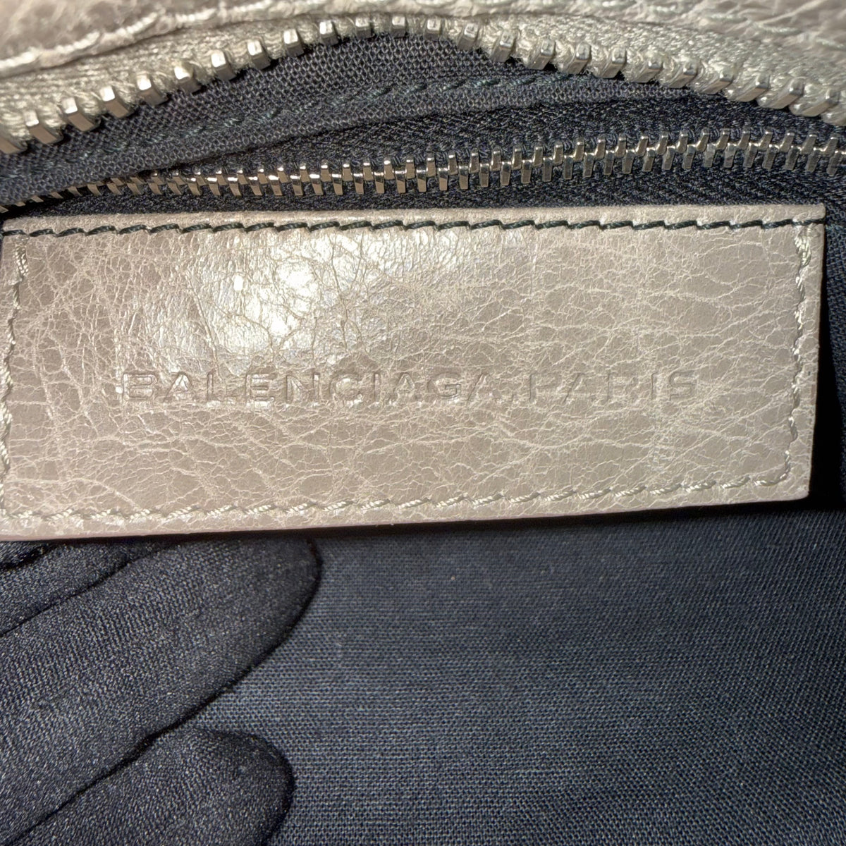 Balenciaga Giant Covered Brogues City Bag