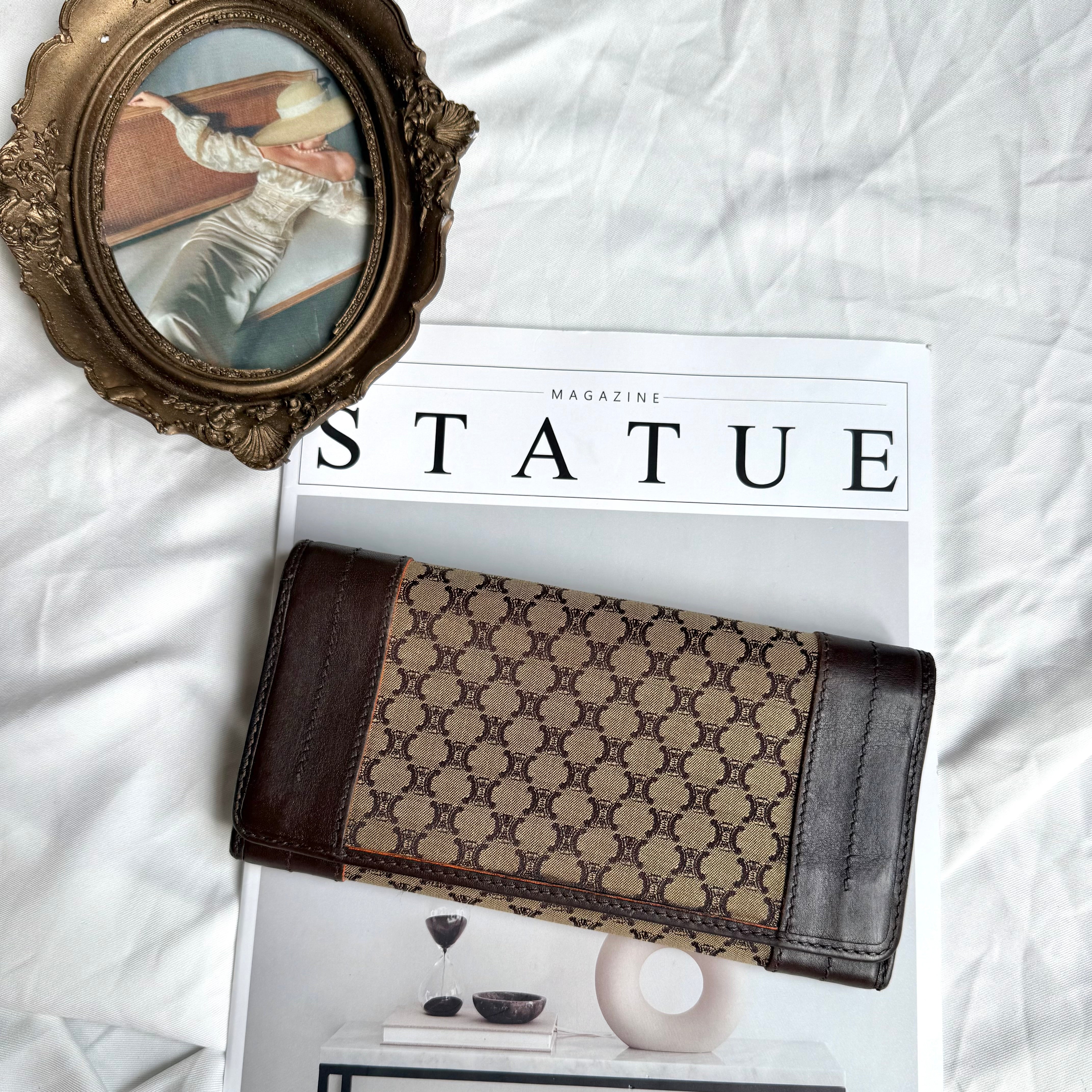 Celine Vintage CC Monogram Wallet