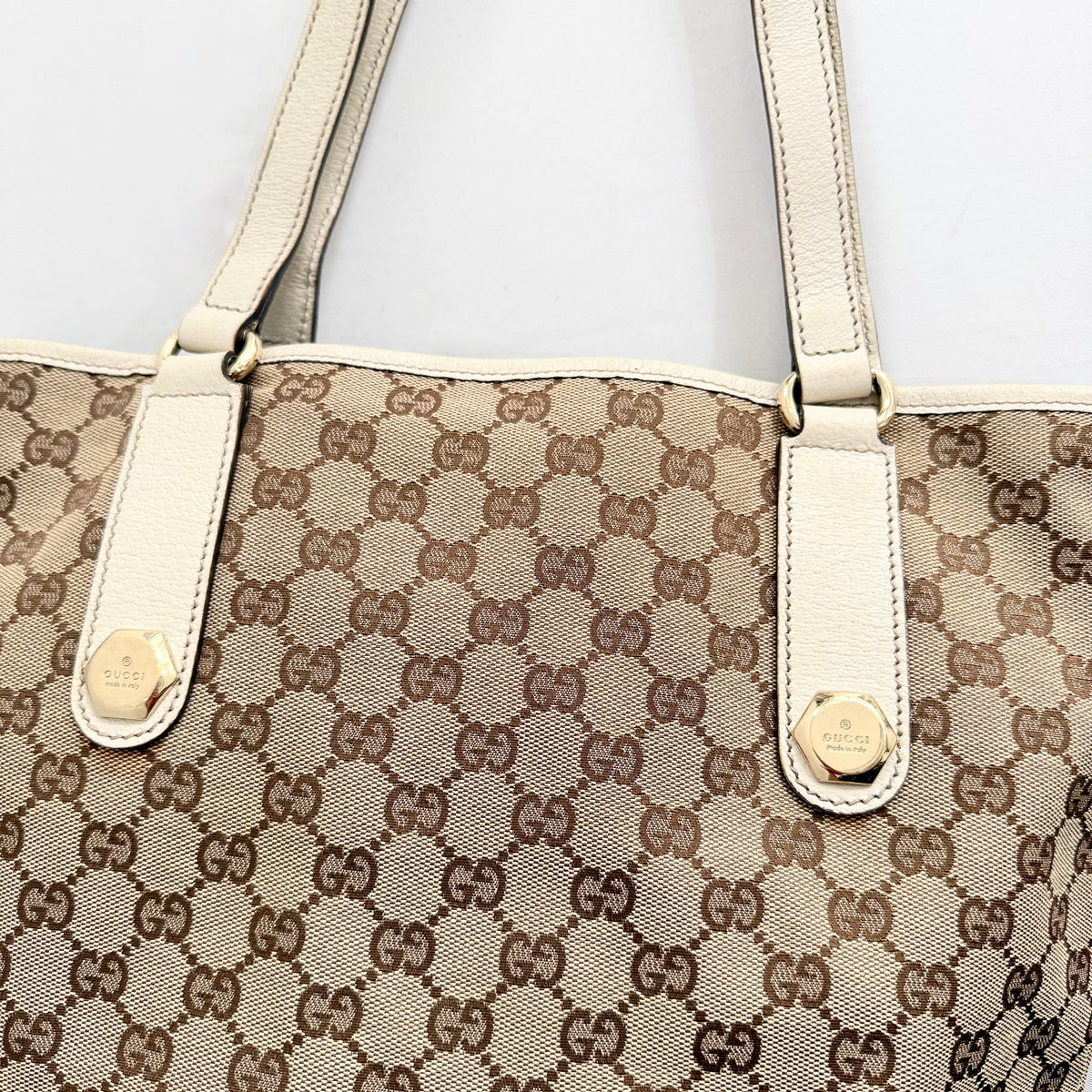 Gucci GG Canvas Charmy Tote