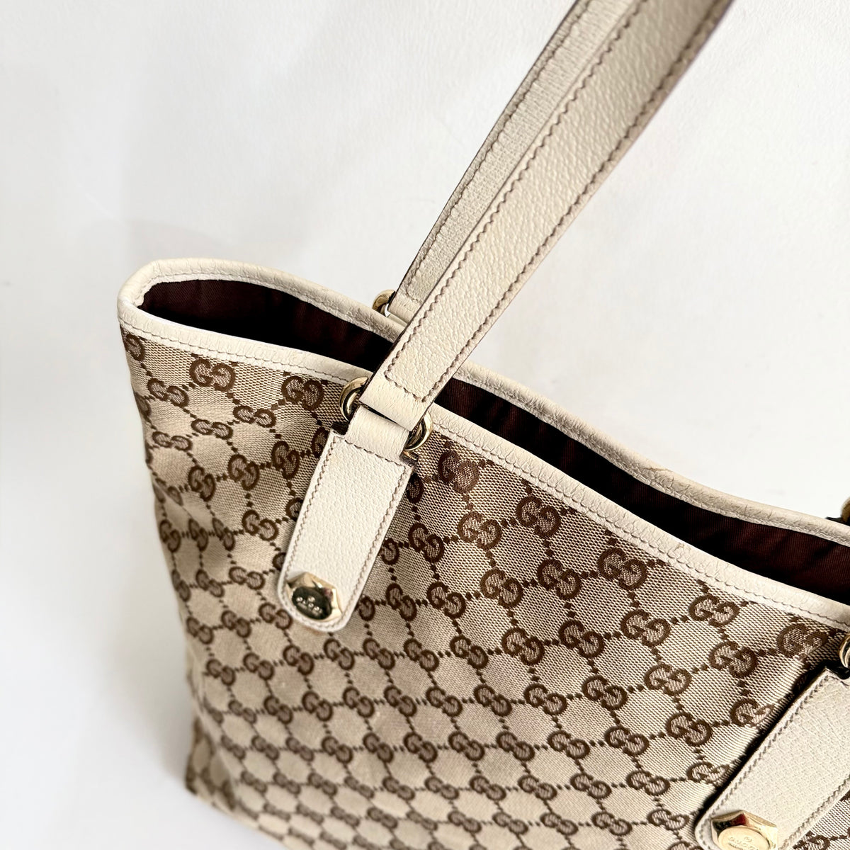 Gucci GG Canvas Charmy Tote