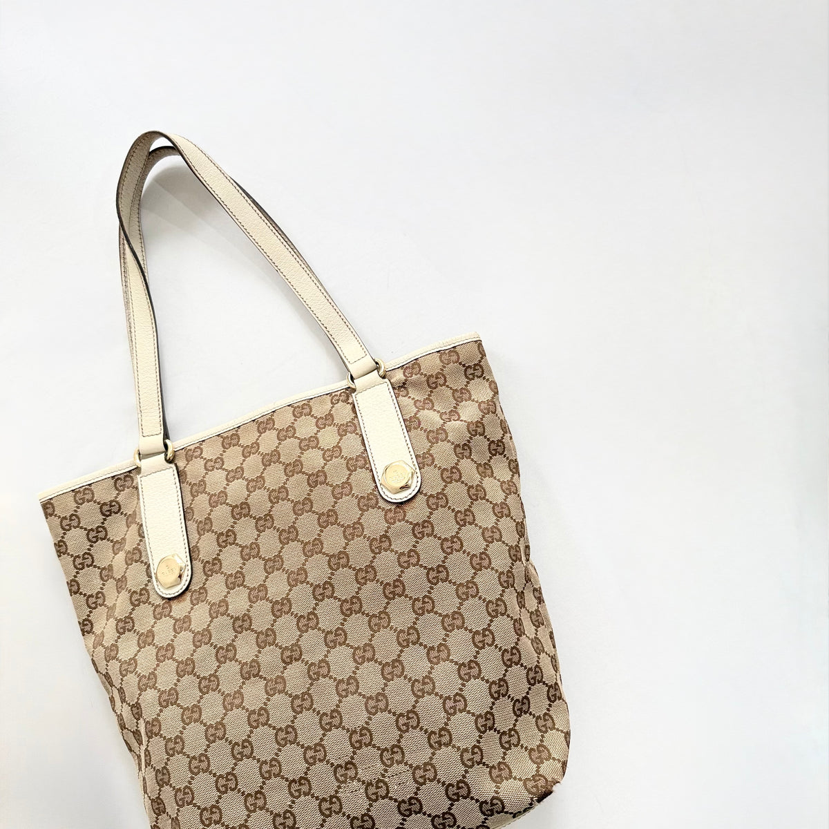 Gucci GG Canvas Charmy Tote
