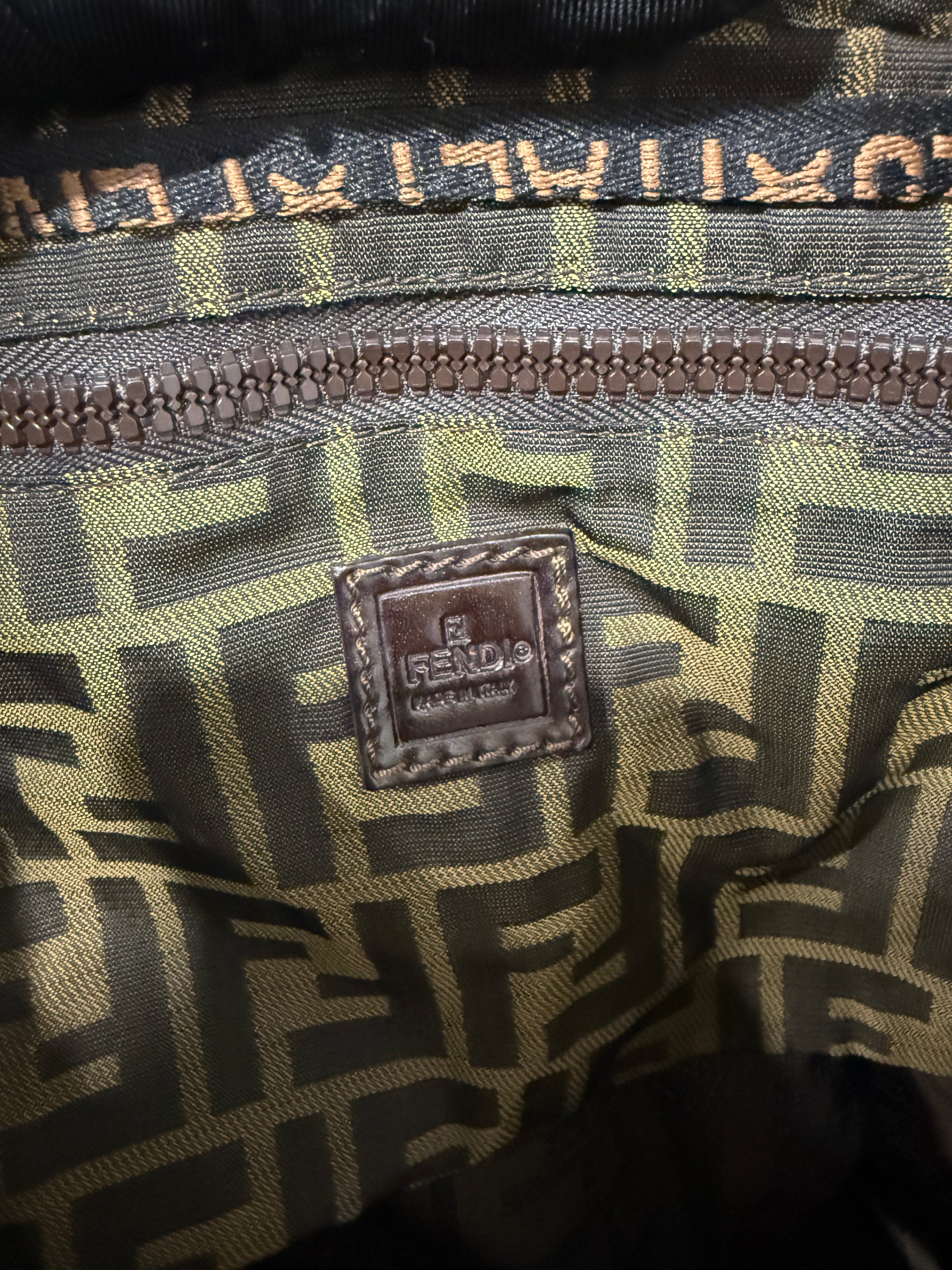 FENDI Zucca Backpack Brown