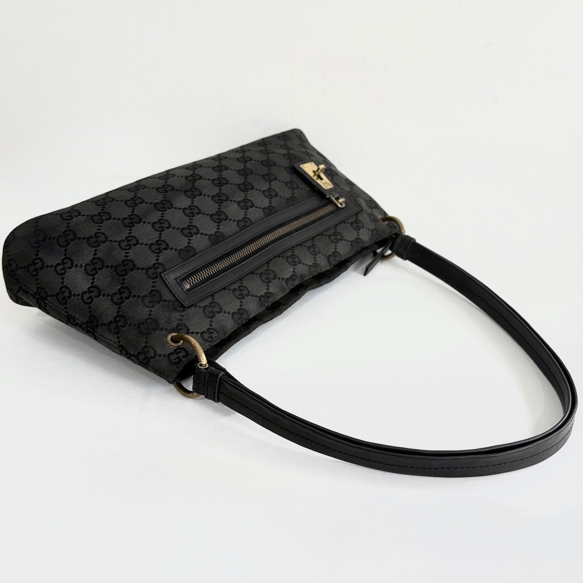 Gucci Vintage GG Canvas Ellington Shoulder Bag