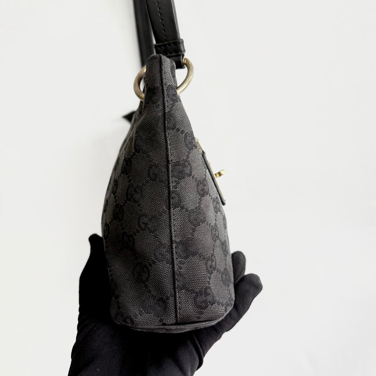 Gucci Vintage GG Canvas Ellington Shoulder Bag