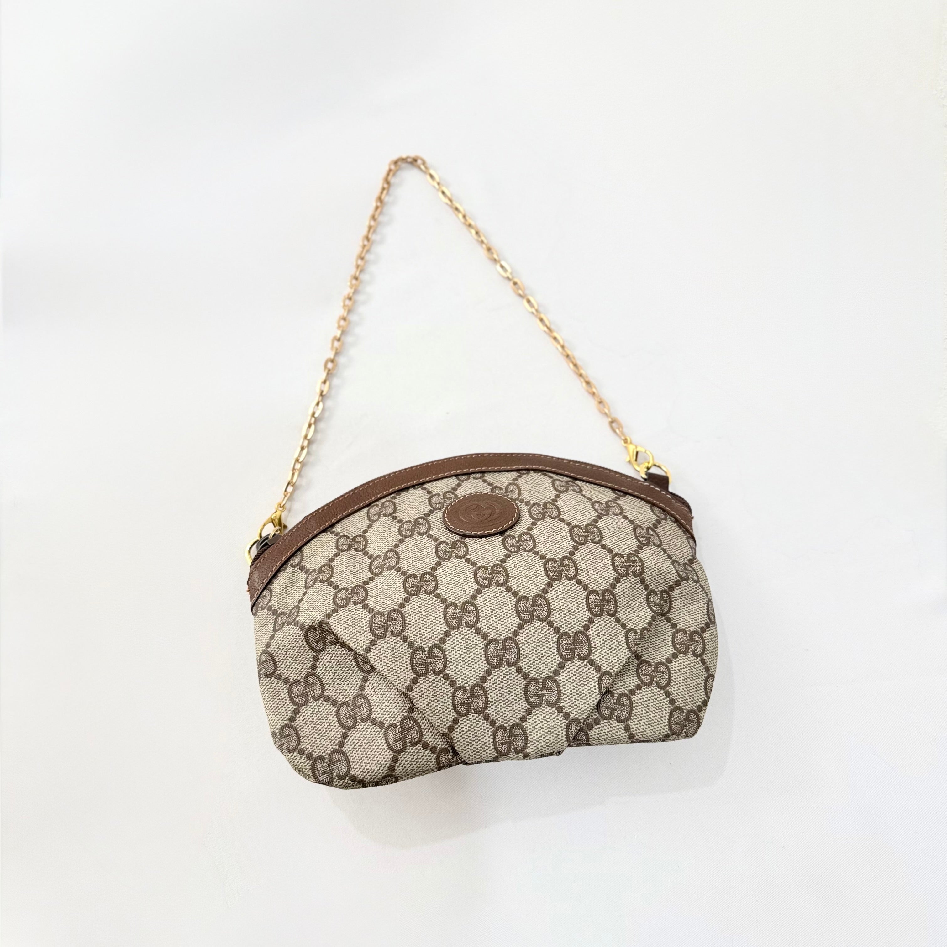 GUCCI GG Supreme Web Sherry Line Pochette