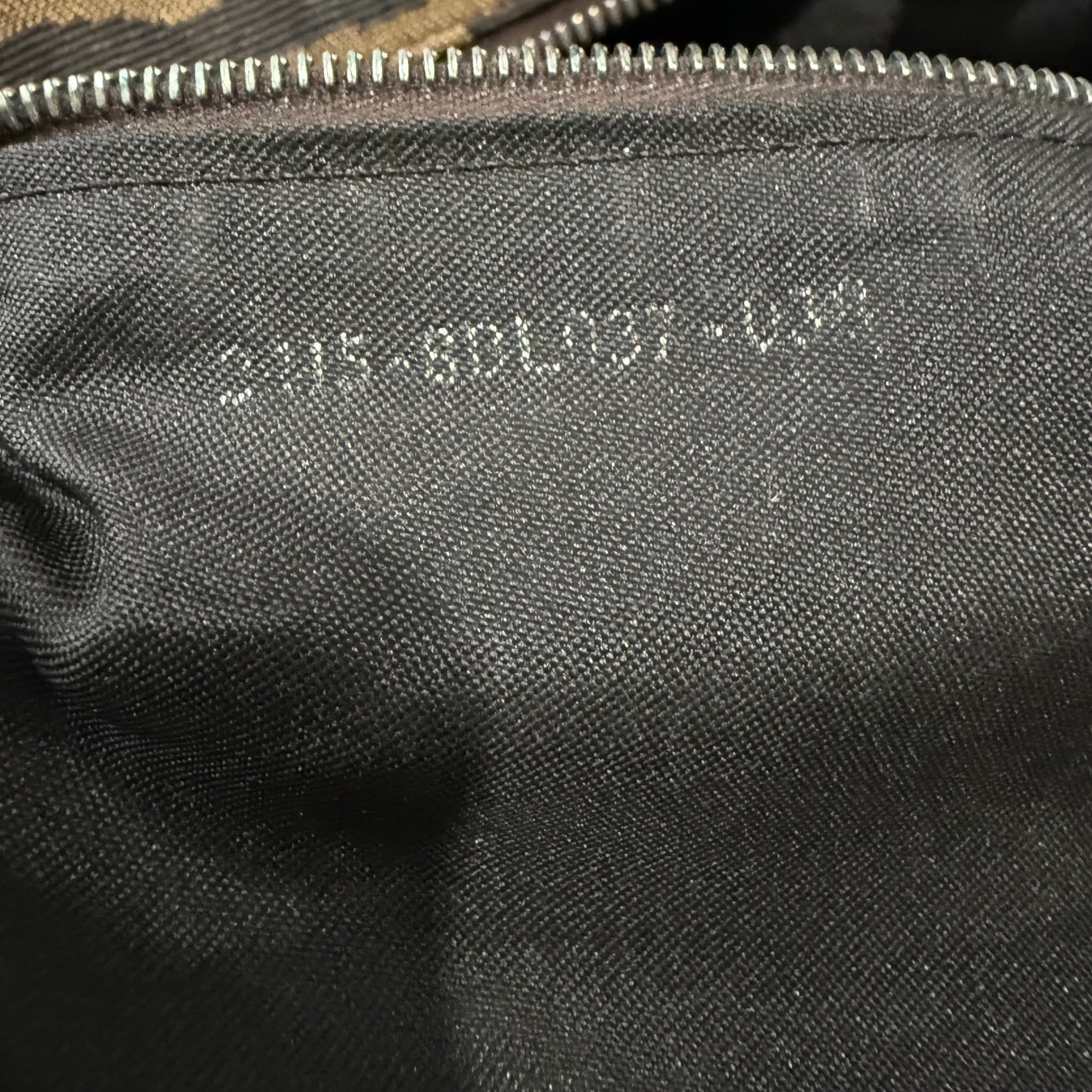 Fendi Vintage Tiger-Print Bowler Bag