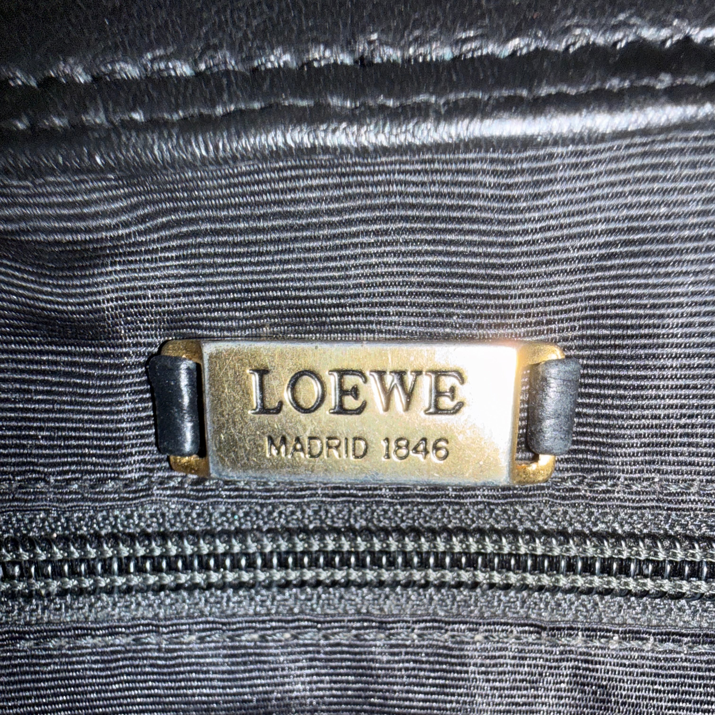 Loewe Vintage Mini Knot Bucket Bag