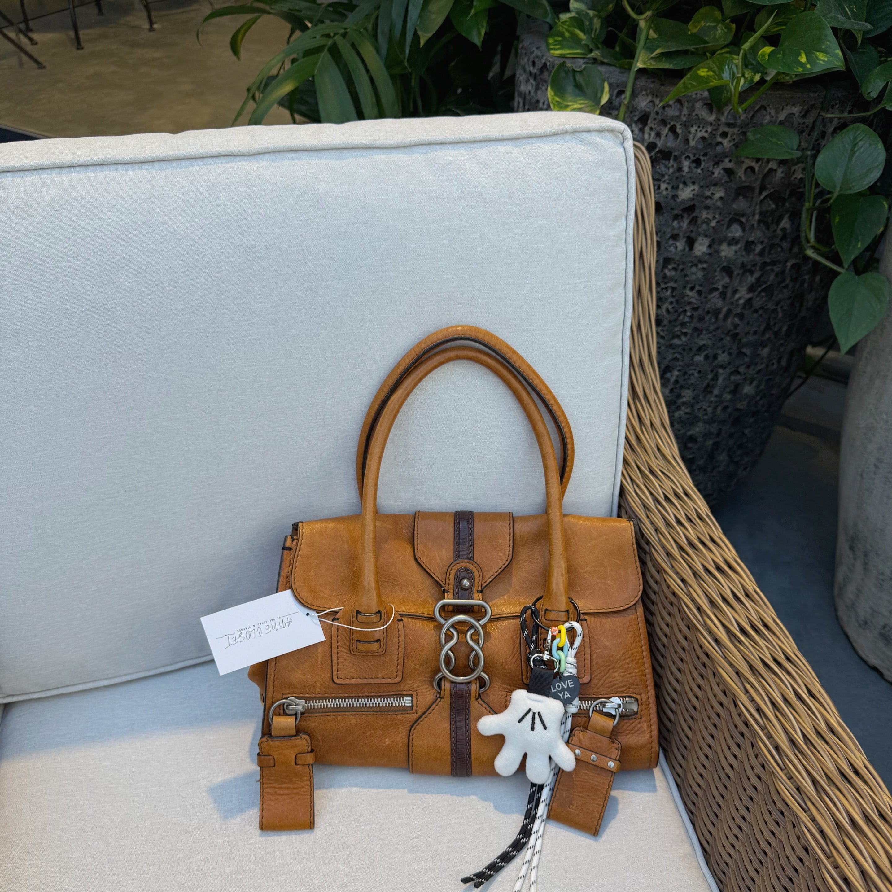 Chloe Brown Leather Bag