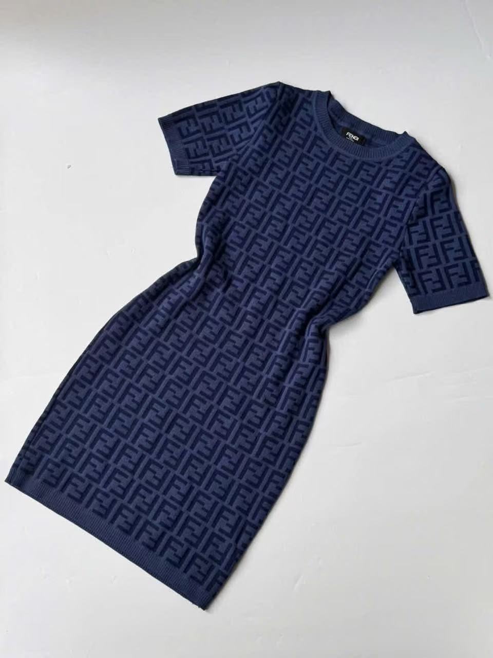 FENDI mid-length dress Navy