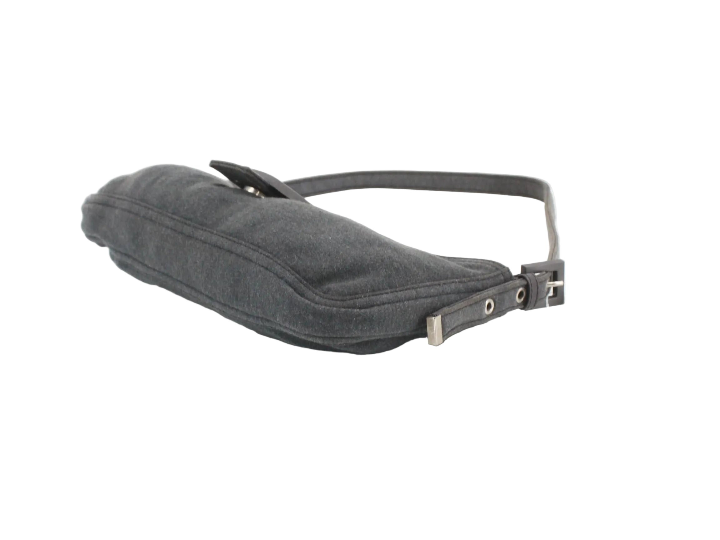Fendi Dennim Mamma Bucket Shoulder Bag