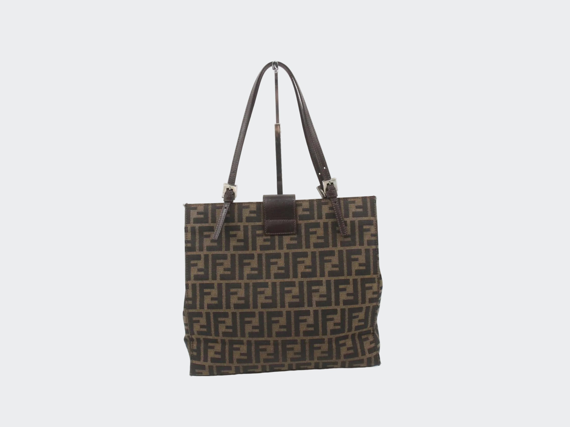 Fendi FF Monogram Baguette Tote Bag