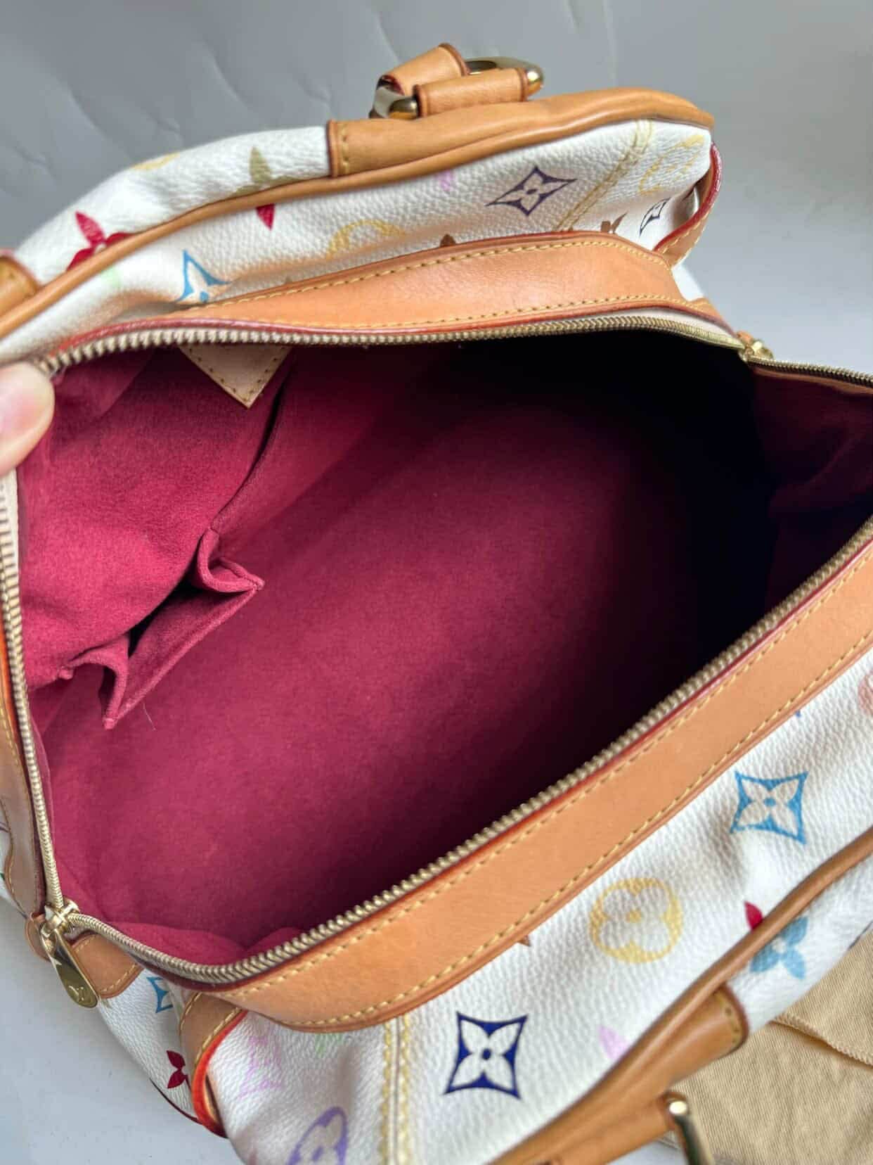 Louis Vuitton x Murakami Limited Edition Monogram Multicolor Claudia Bag