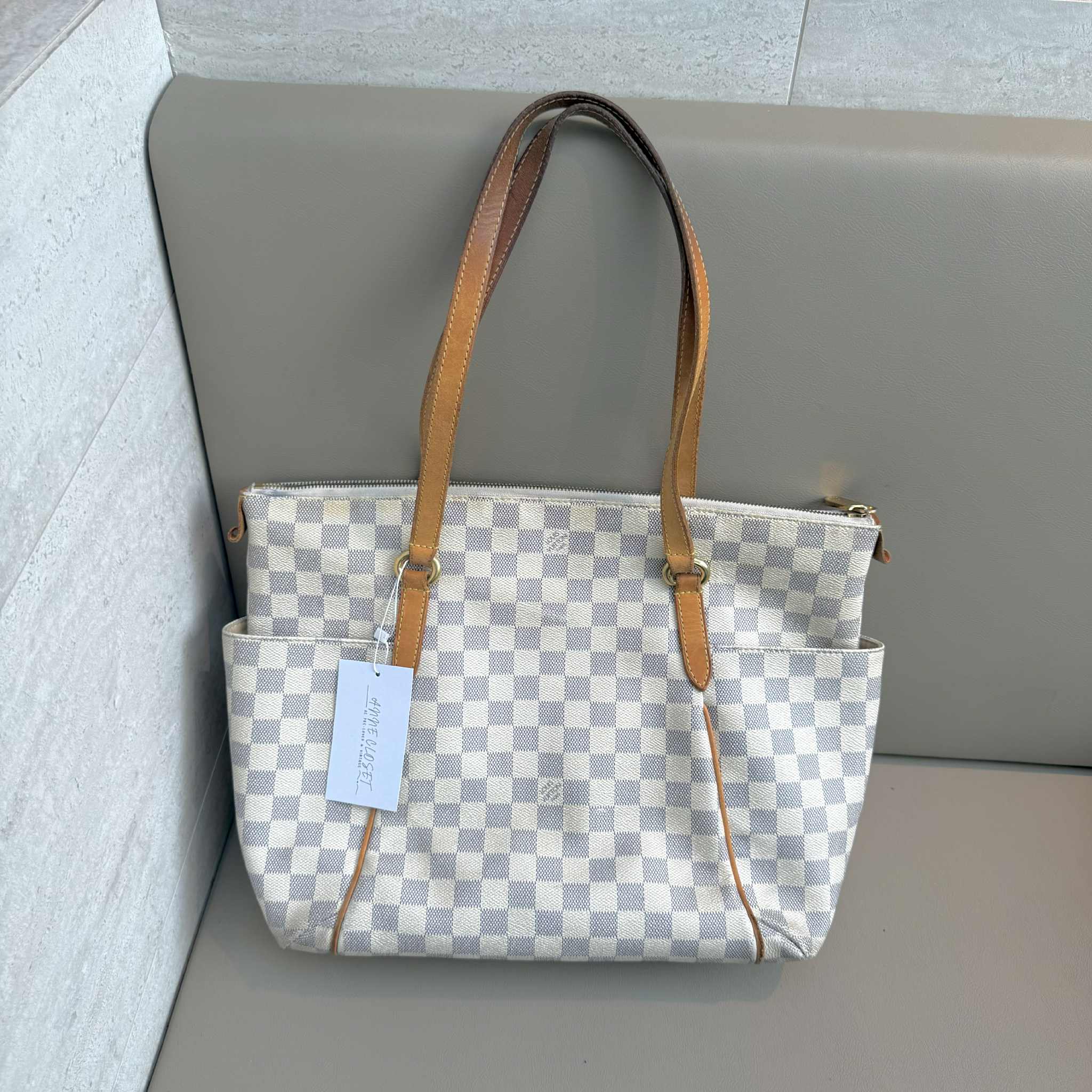 Louis Vuitton Totally MM Damier Azur