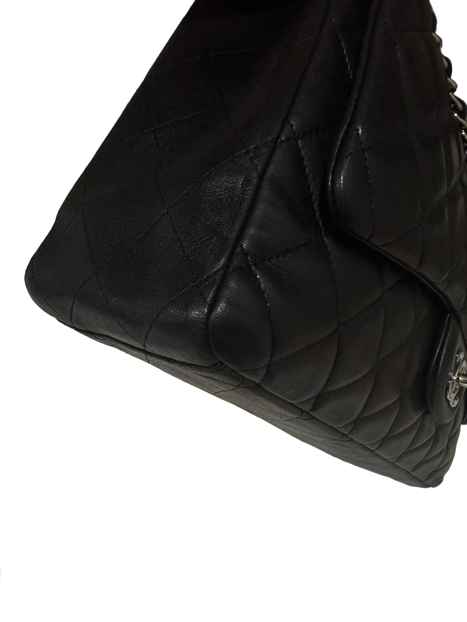 Chanel Classic Flap Maxi Black Lambskin