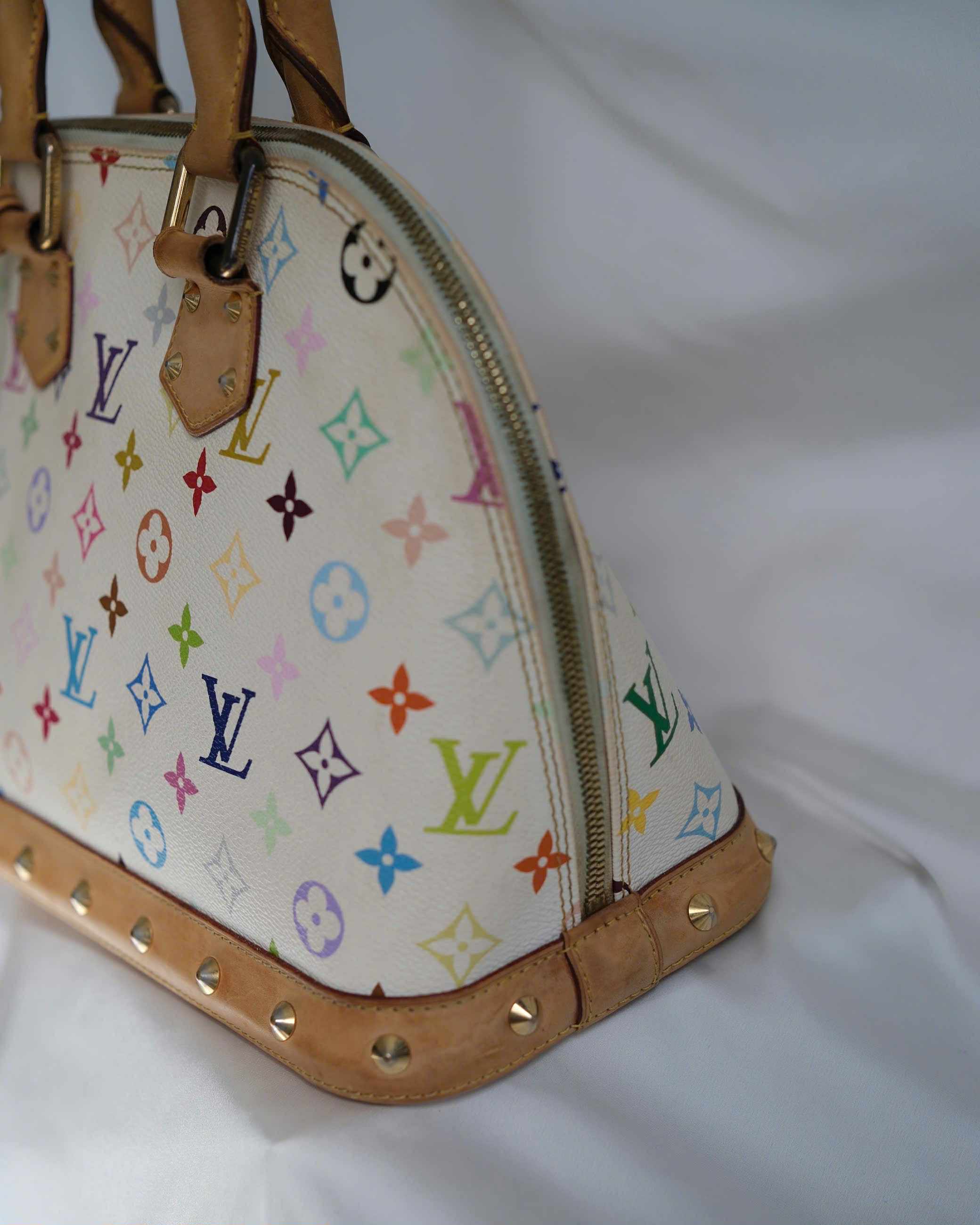 Louis Vuitton Takashi Murakami Multicolour Alma