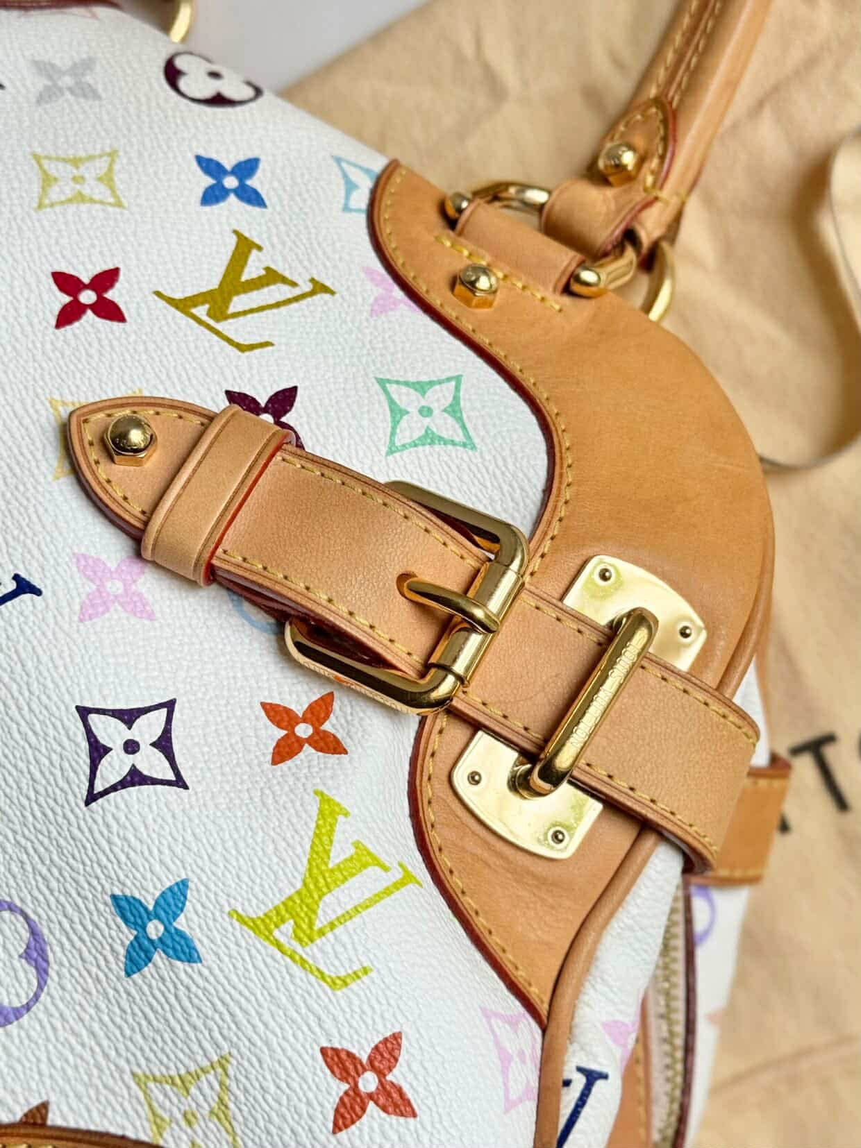 Louis Vuitton x Murakami Limited Edition Monogram Multicolor Claudia Bag