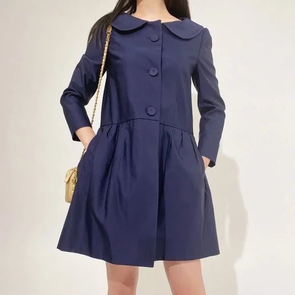 PRADA Trench Coats Navy