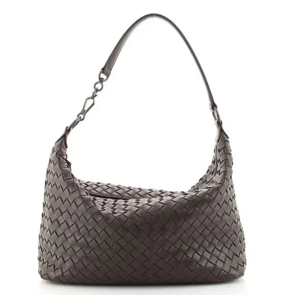 Bottega Veneta Zip Hobo Intrecciato Nappa