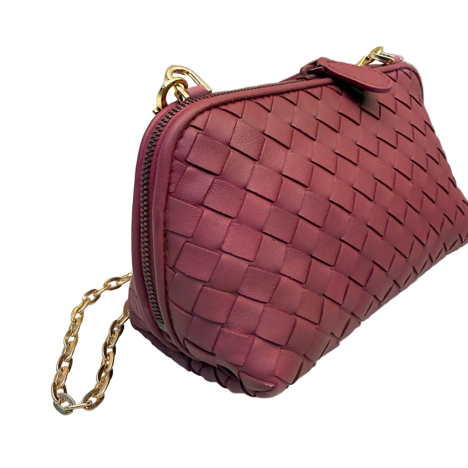 BOTTEGA VENETA Intrecciato Pink Pochette