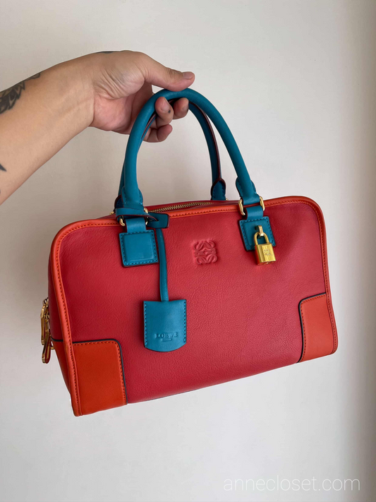 LOEWE AMAZONA Red and Blue
