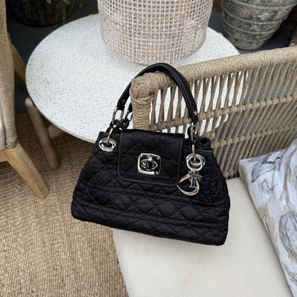 Dior Charming Nylon Cannage Tote