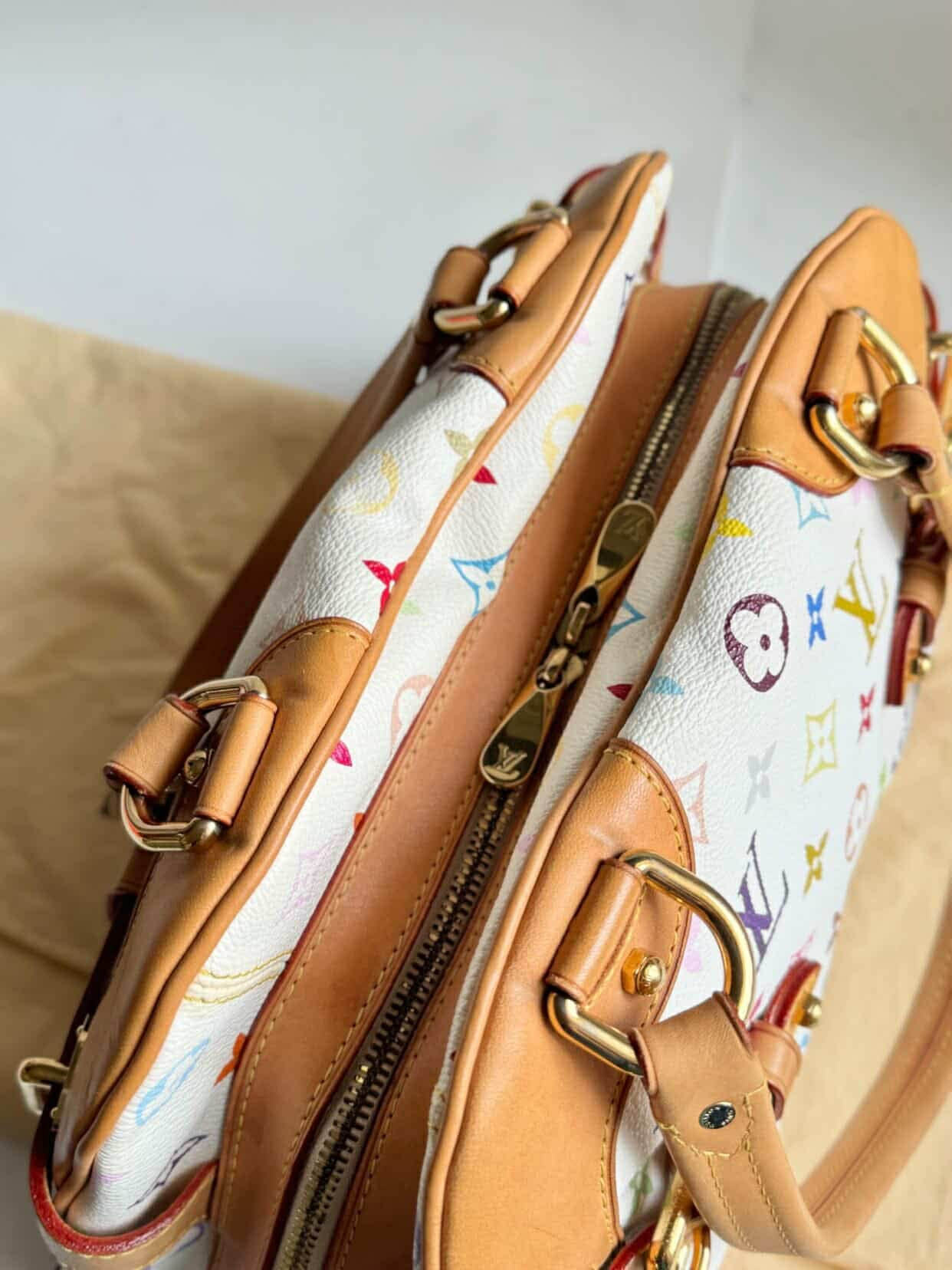 Louis Vuitton x Murakami Limited Edition Monogram Multicolor Claudia Bag