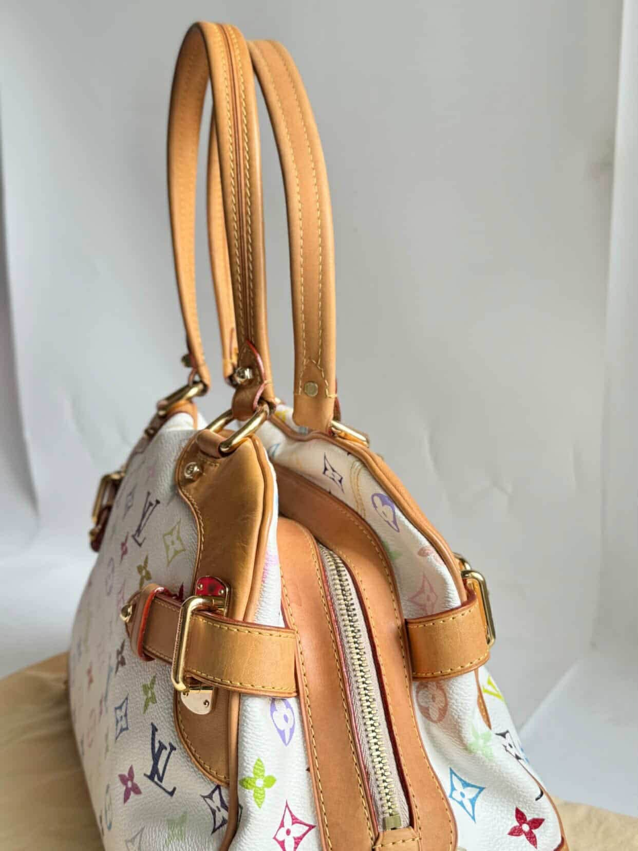 Louis Vuitton x Murakami Limited Edition Monogram Multicolor Claudia Bag