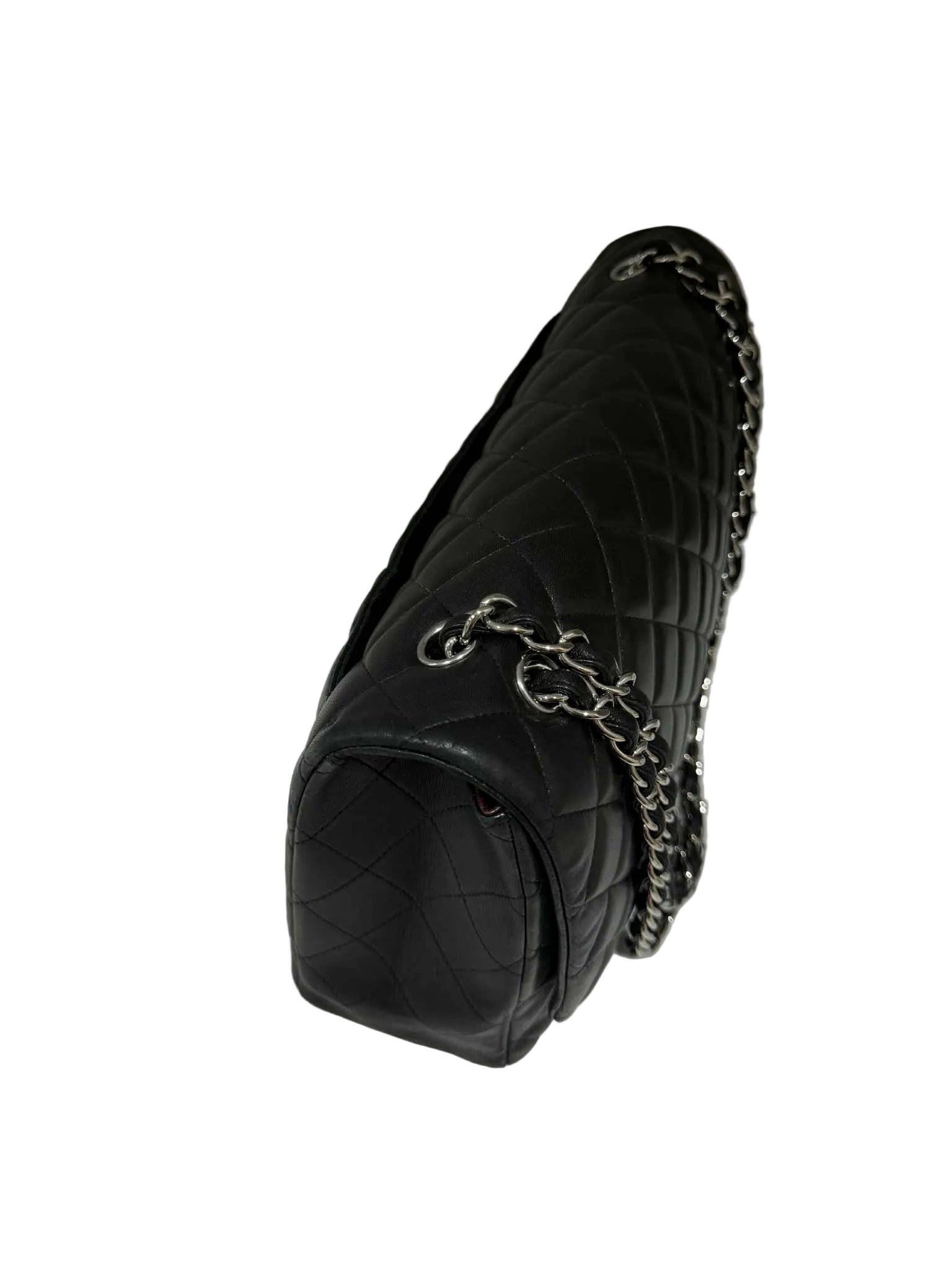 Chanel Classic Flap Maxi Black Lambskin