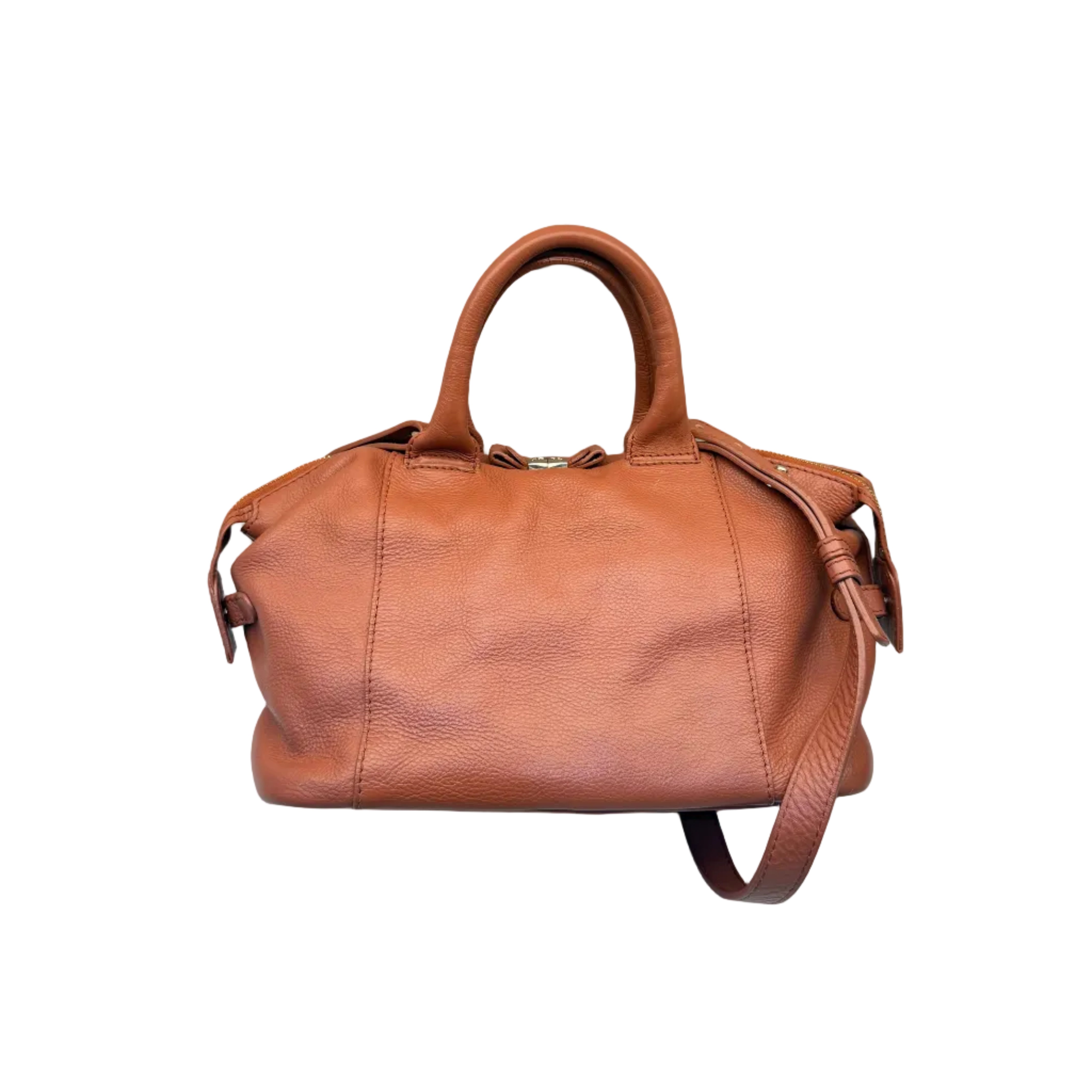 See By Chloe Brown Leather Handbag