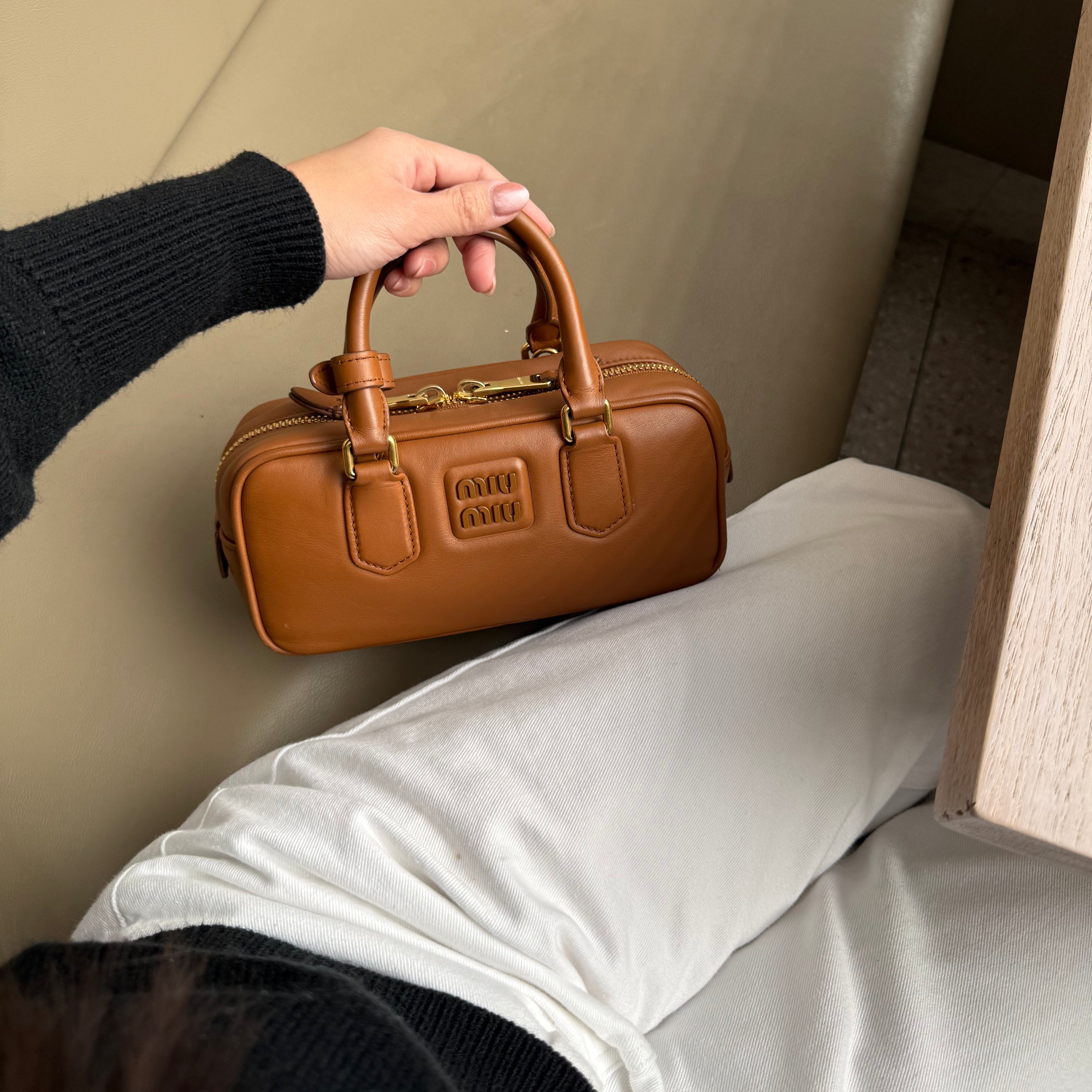 Miu Miu Arcadie leather bag