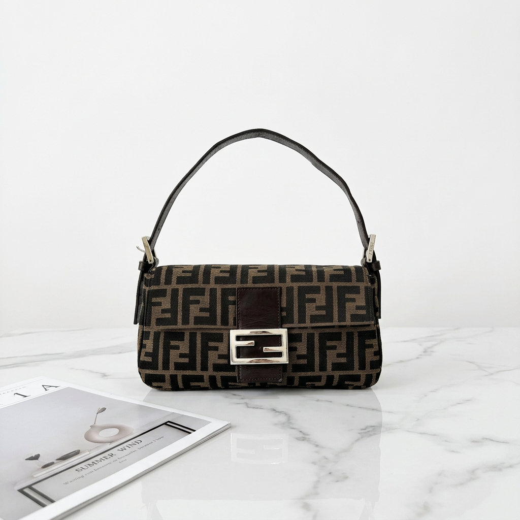 Fendi Vintage Zucca Baguette