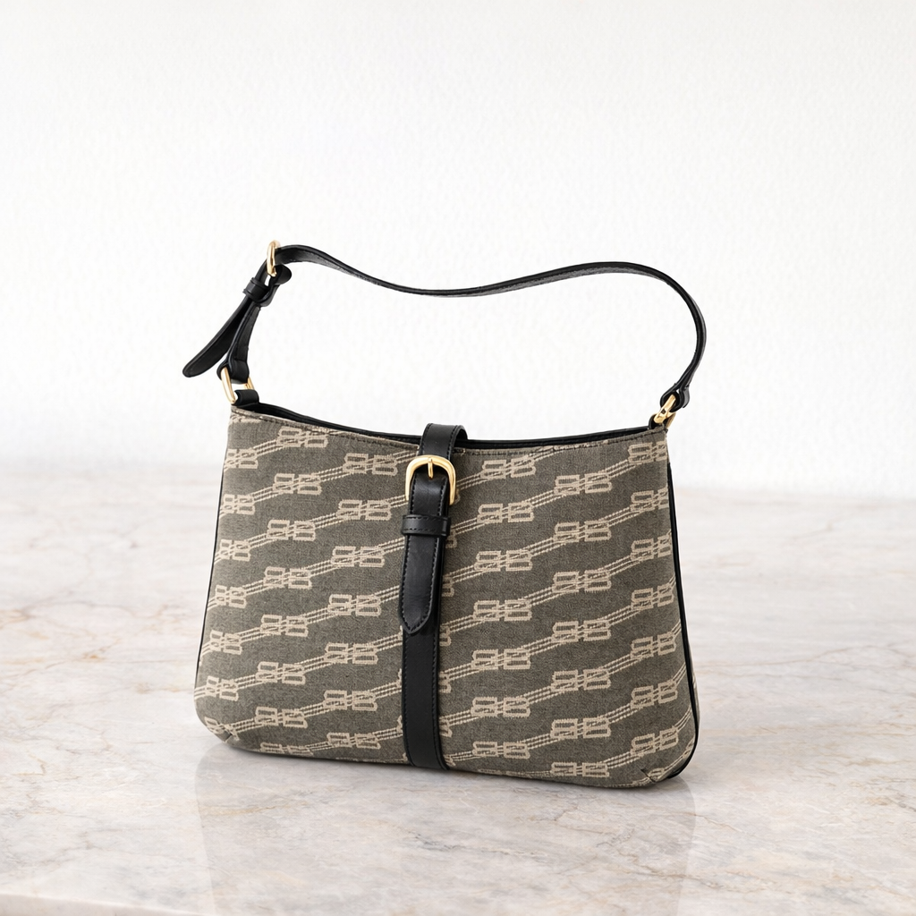 Balenciaga BB Logo Vintage Shoulder Bag