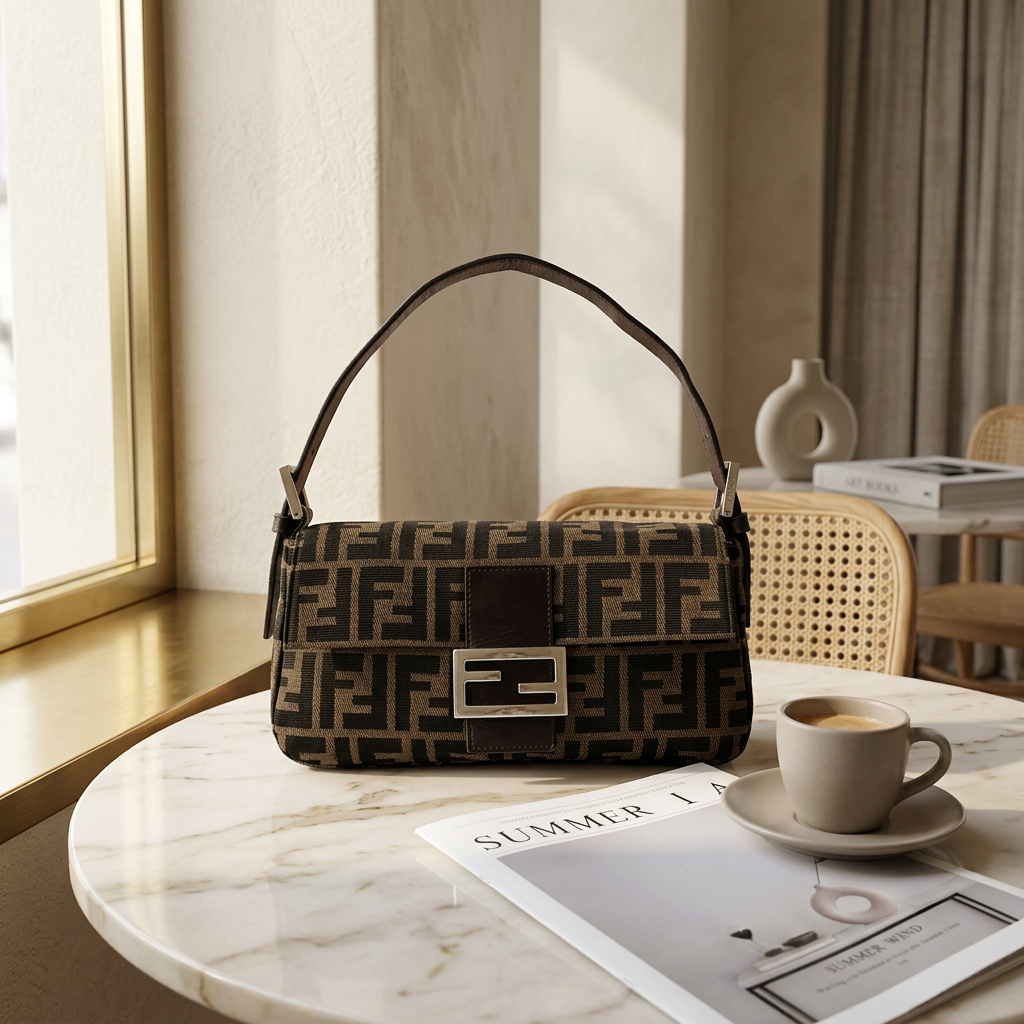 Fendi Vintage Zucca Baguette