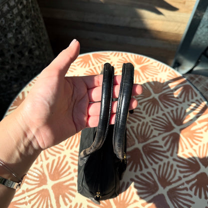 Christian Dior Black Cannage Vintage Handbag