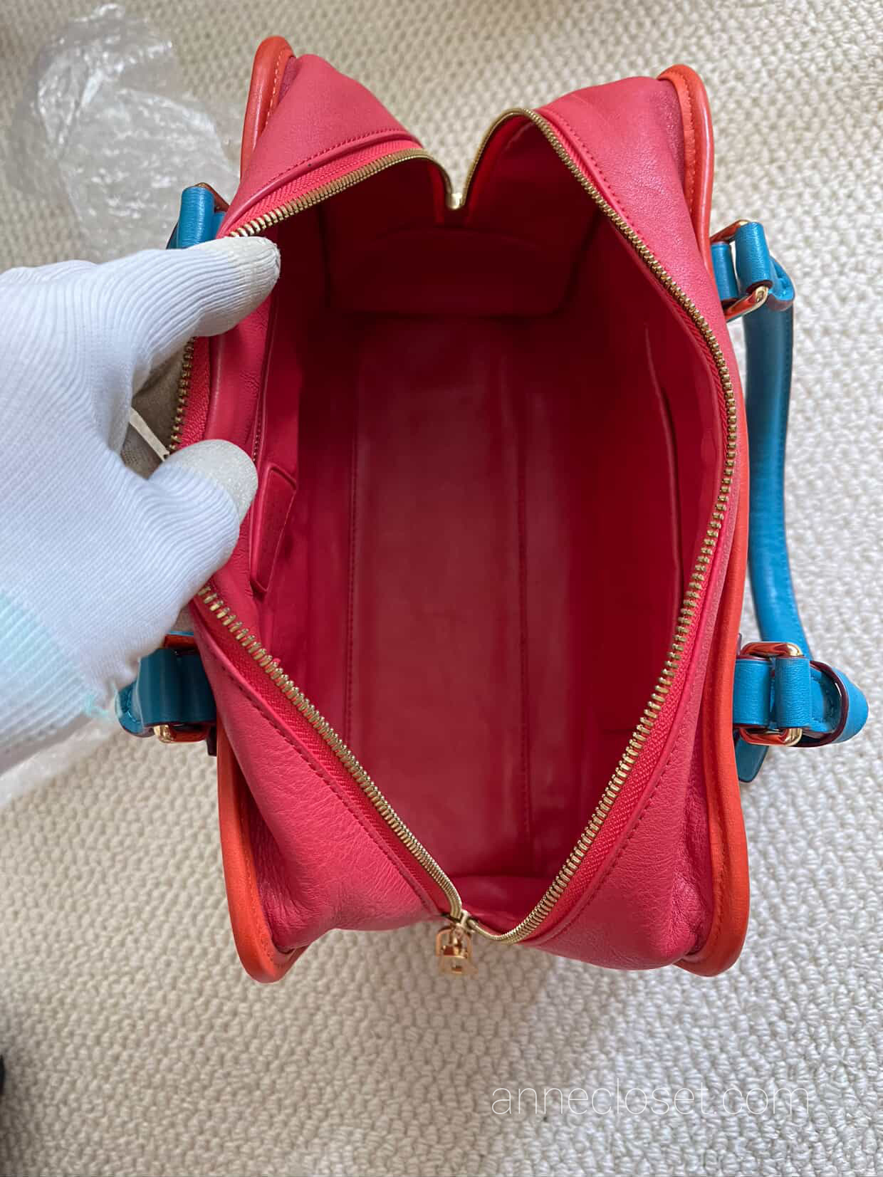 LOEWE AMAZONA Red and Blue