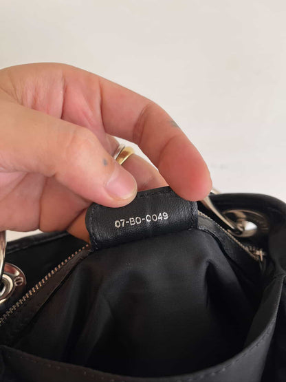 Dior Charming Nylon Cannage Tote
