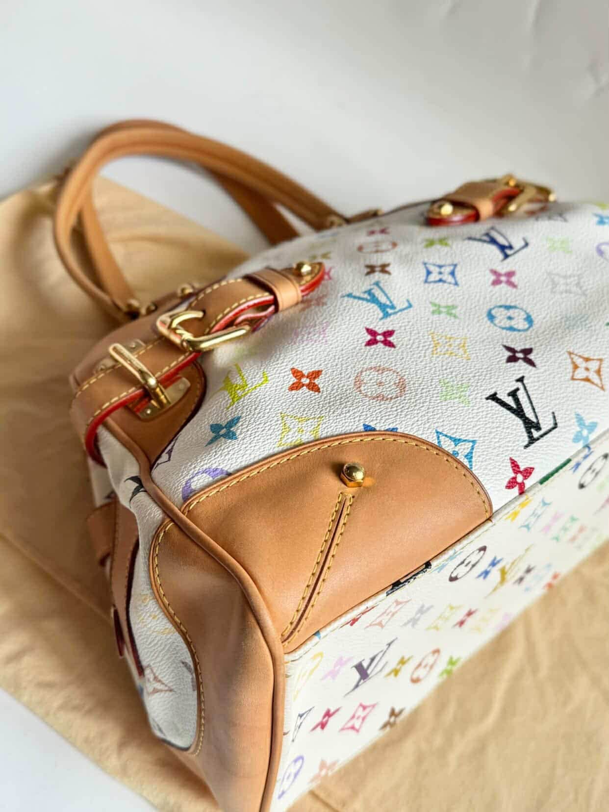 Louis Vuitton x Murakami Limited Edition Monogram Multicolor Claudia Bag